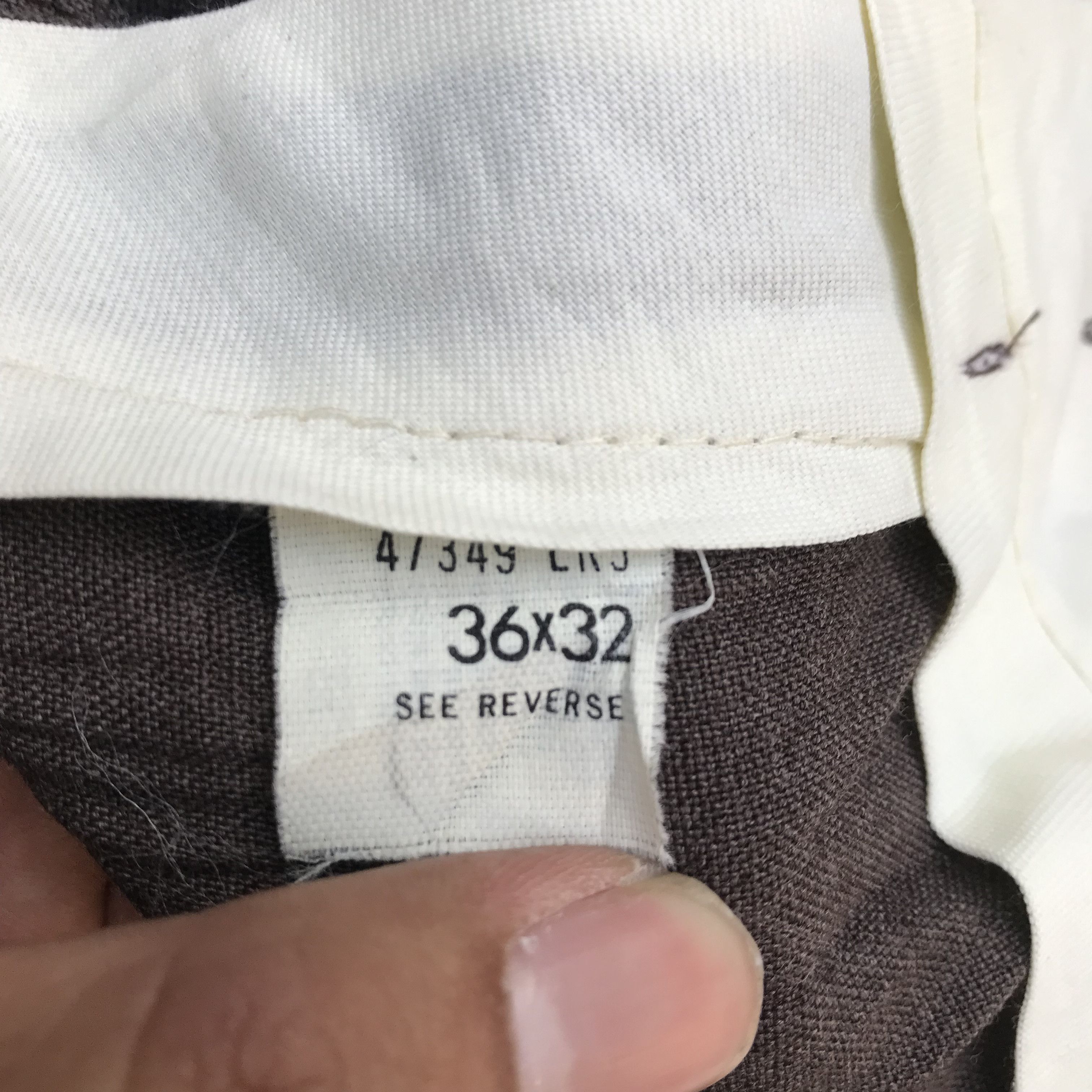 Haggar Vintage HAGGAR US slacks Sta prest Permanent Prest Trouser Size US 36 / EU 52 - 11 Thumbnail