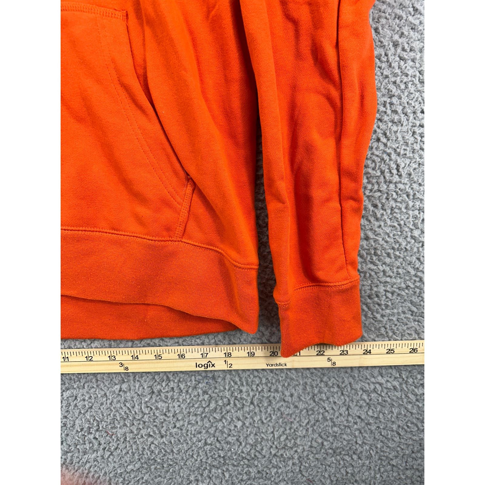 Nike Nike 1/4 Zip Clemson Tiger Sweatshirt Men Large Orange Retro Size US L / EU 52-54 / 3 - 2 Thumbnail