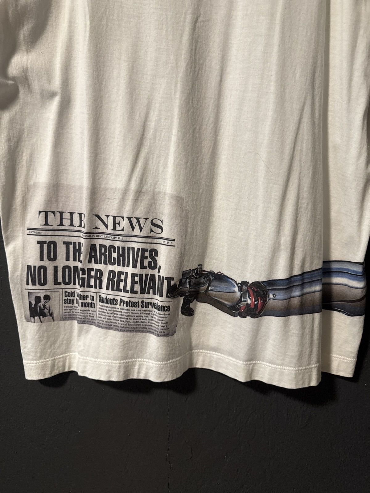 Raf Simons Raf Simons Archives Tshirt Size US M / EU 48-50 / 2 - 6 Thumbnail