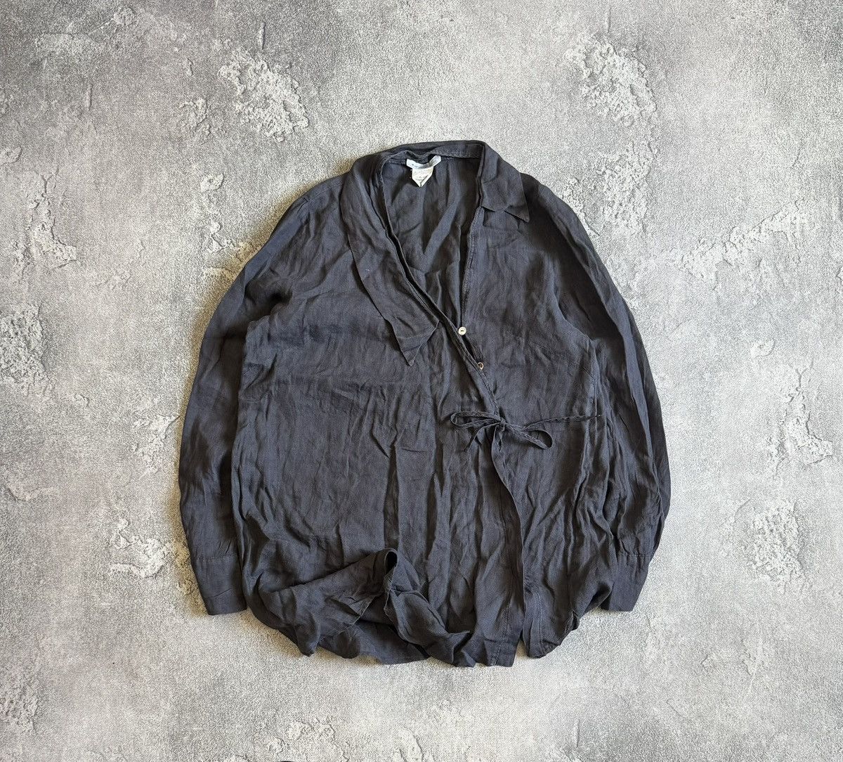 Sarah Pacini Sarah Pacini 2size 100% linen shirts blouse button up Size M / US 6-8 / IT 42-44 - 1 Thumbnail
