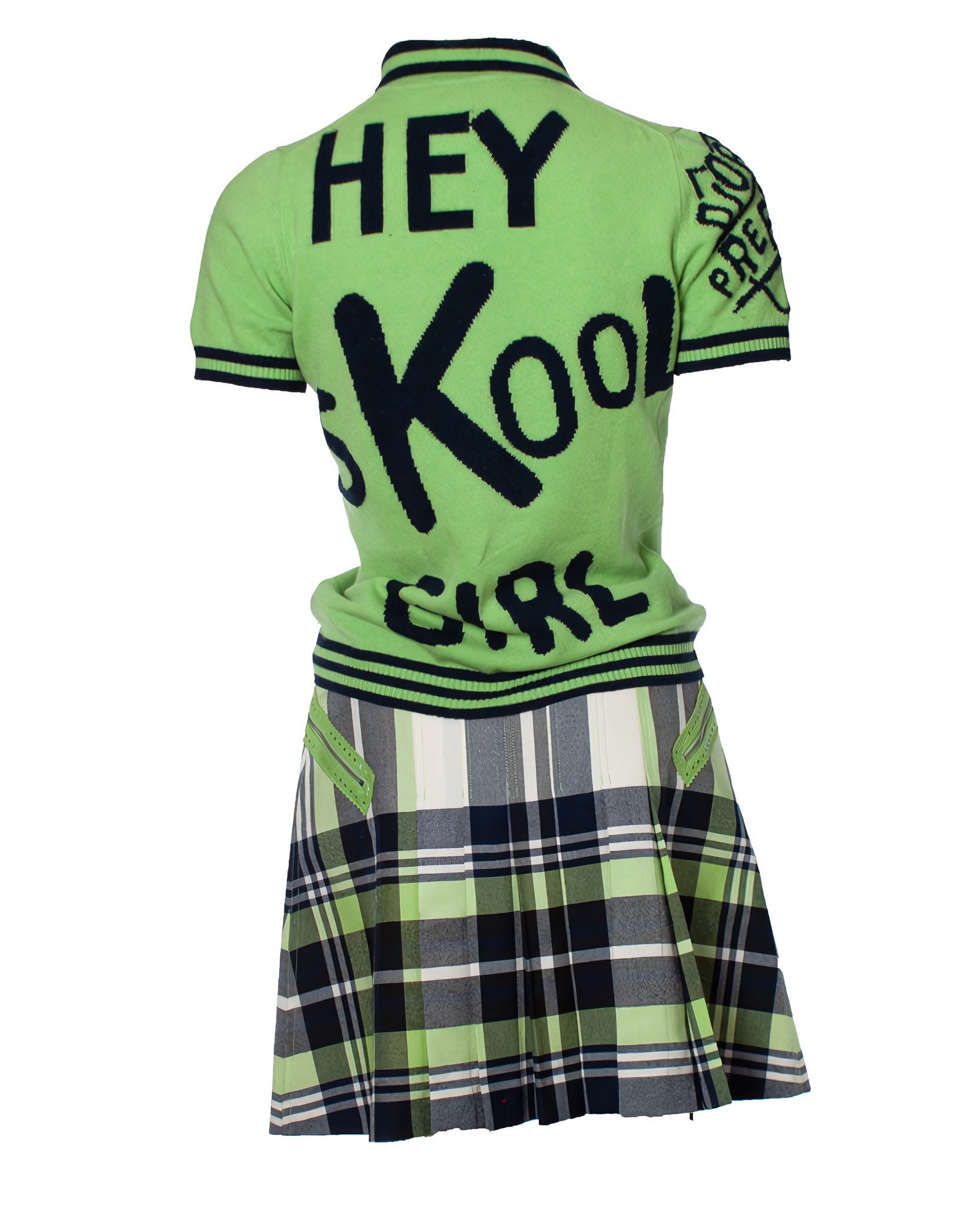 Dior ARCHIVE SKOOL GIRL TWIN SET BY JOHN GALLIANO Size S / US 4 / IT 40 - 2 Thumbnail