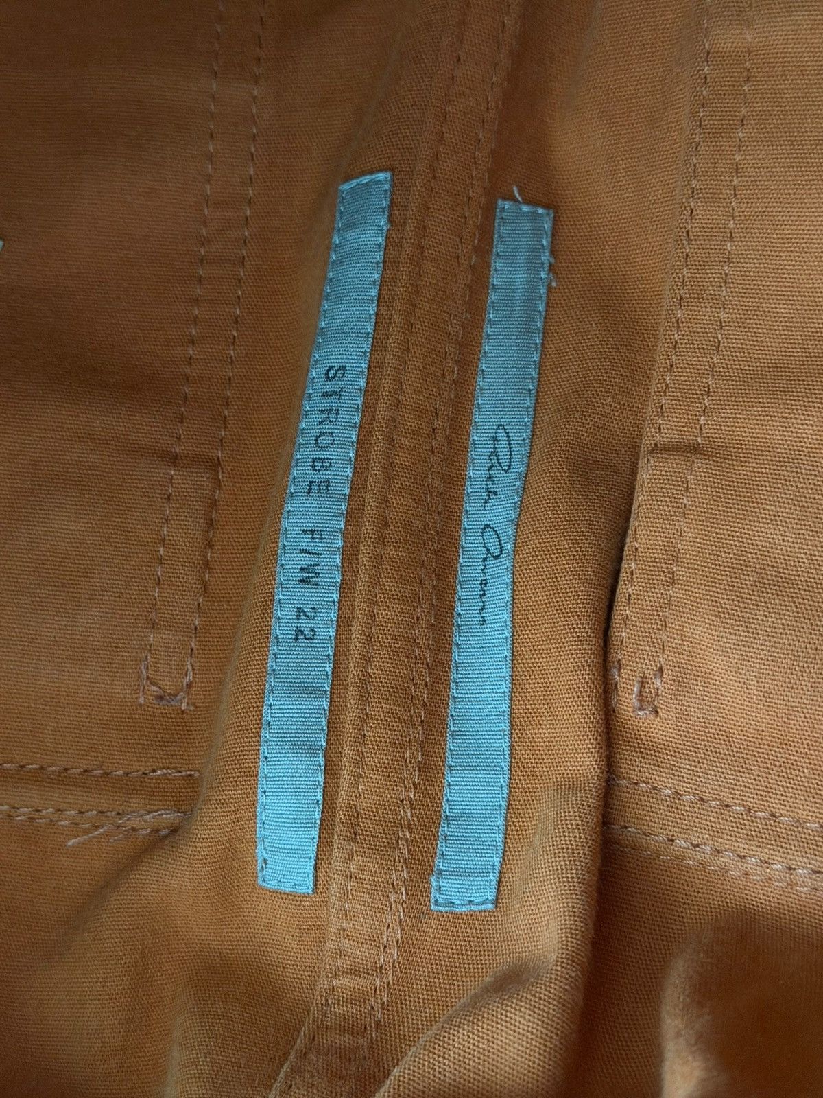 Rick Owens Rick Owens Strobe Goat Leather Mastadon Cargo Zipper Pants Size US 32 / EU 48 - 7 Thumbnail