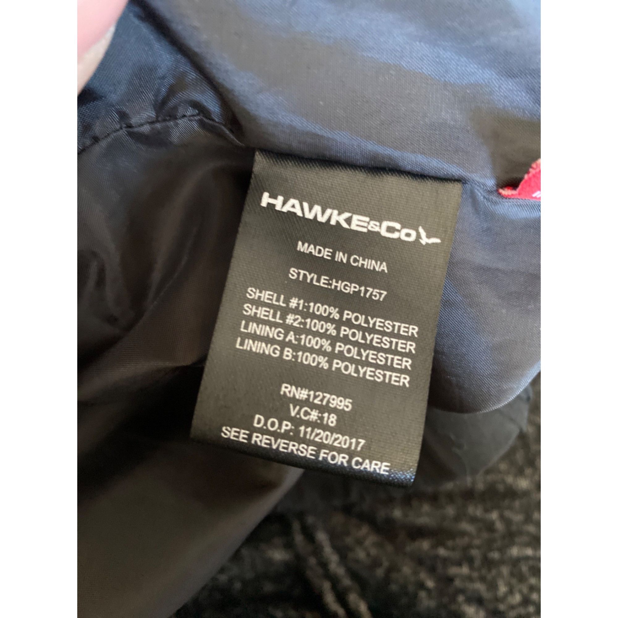 Hawke & Co HAWKE & CO MEN'S BLACK SOFT SHELL JACKET SZ XXL Size US XXL / EU 58 / 5 - 9 Thumbnail