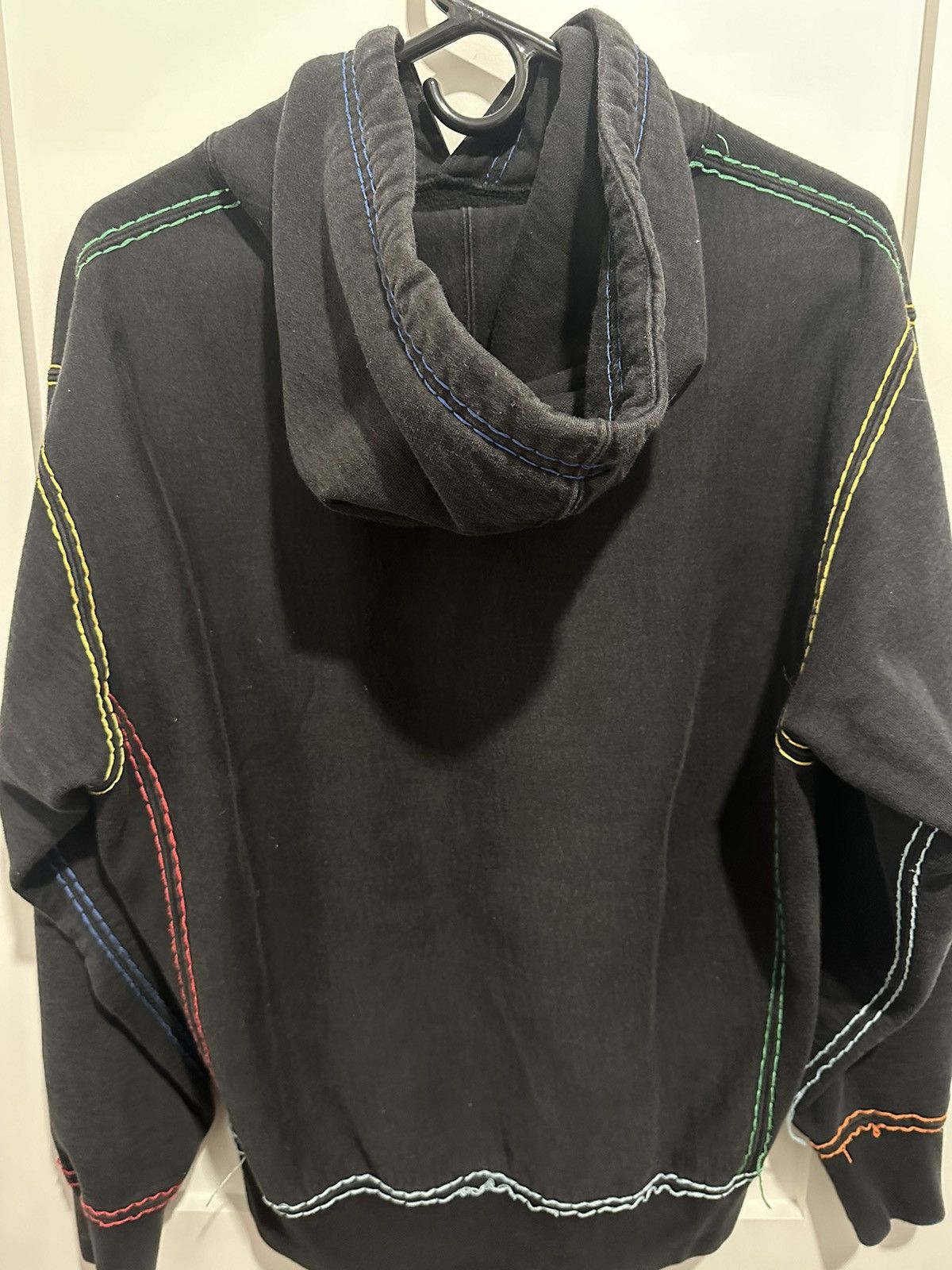 Supreme Supreme FW20 Big Stitch Black Hoodie S Size US S / EU 44-46 / 1 - 2 Thumbnail
