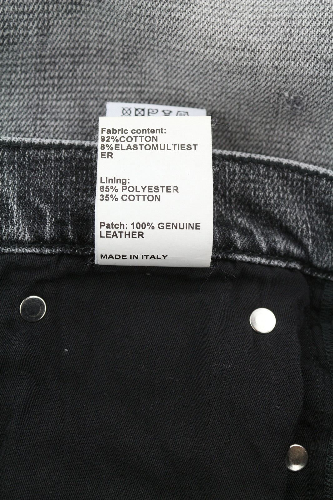 R13 BOYFRIEND 29 Vintage Grey Distress Washed Faded 85464 Size 29" - 11 Thumbnail