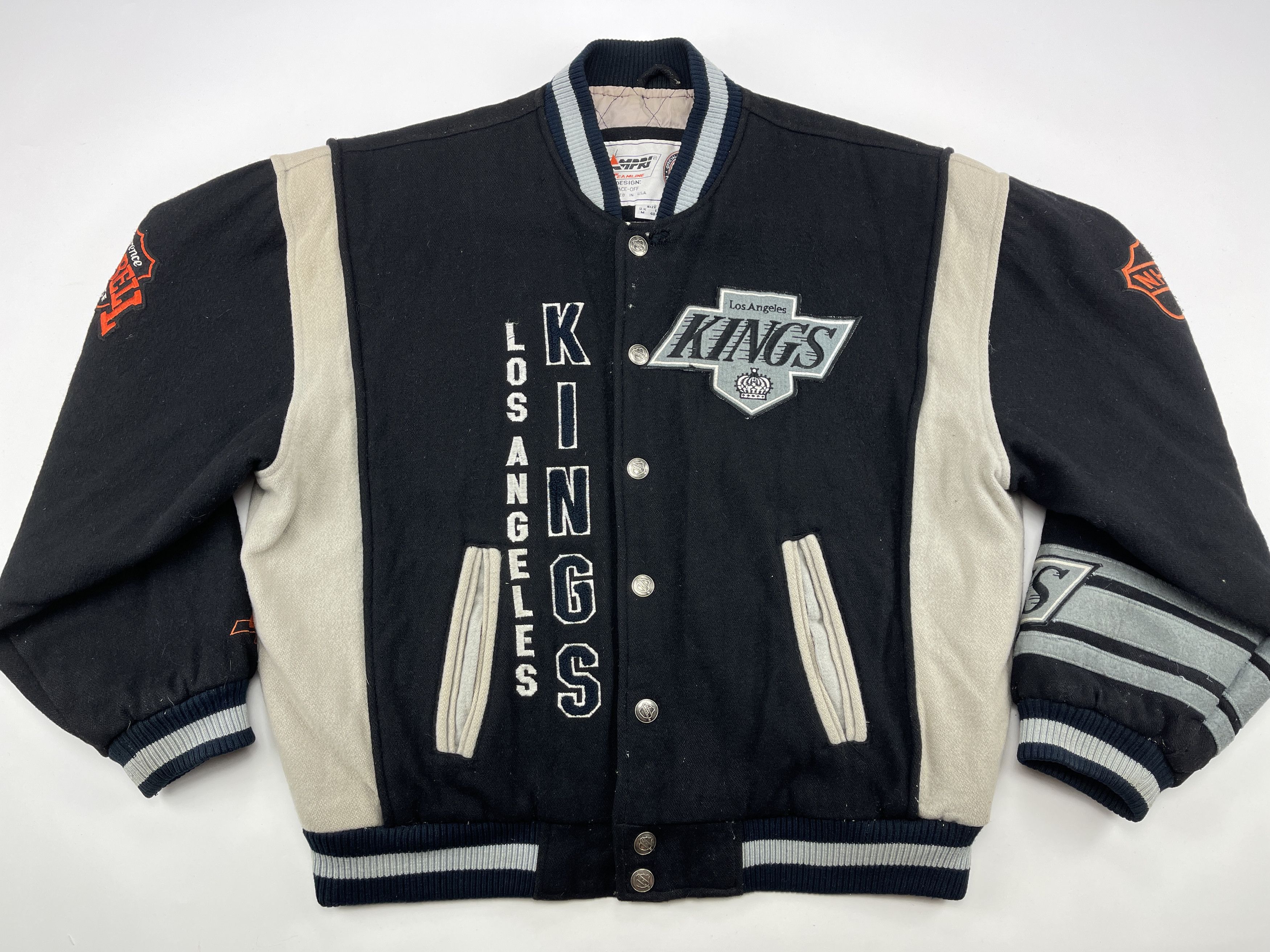 NHL NHL Los Angeles Kings jacket, Campri Teamline, vintage 90s L Size US L / EU 52-54 / 3 - 16 Thumbnail