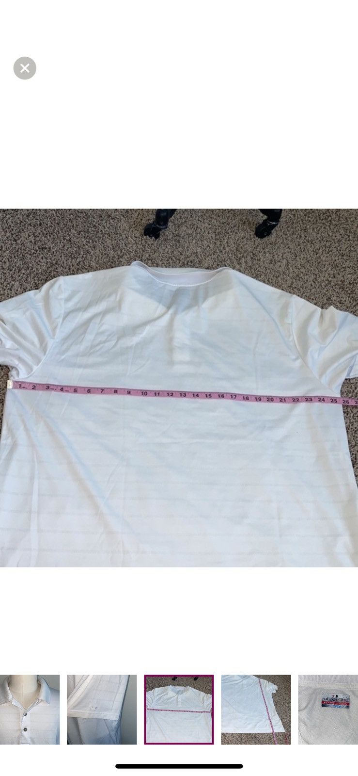 Grand Slam Grand slam xxl white polo shirt Size US XXL / EU 58 / 5 - 4 Thumbnail