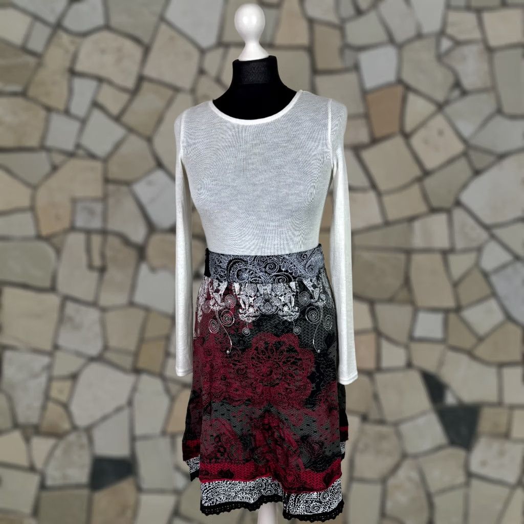 Desigual Desigual womens skirt Multicoloured Size S Size 28" / US 6 / IT 42 - 1 Thumbnail