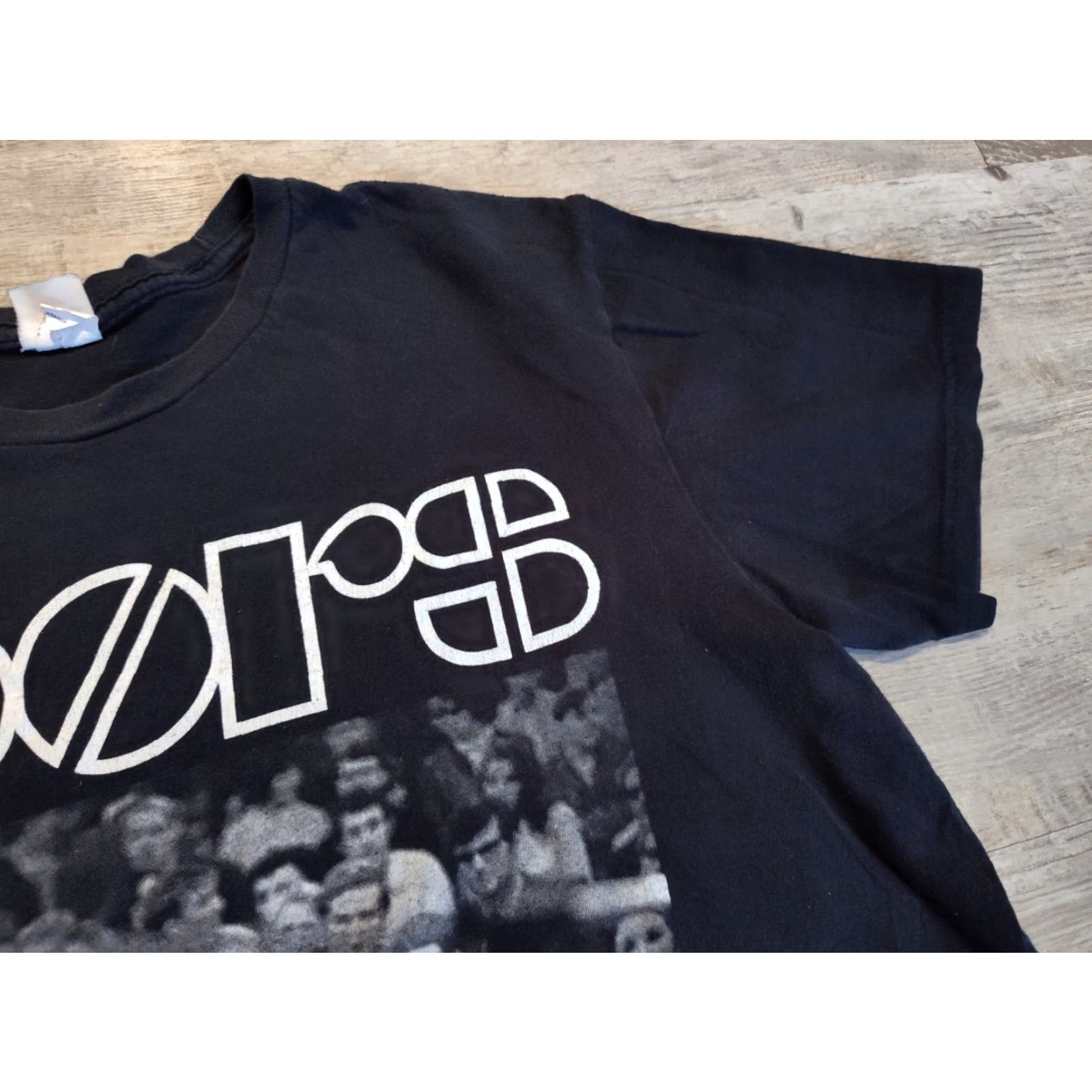 Vintage VINTAGE The Doors Band Shirt M Adult Medium Black Short Sleeve Crew Neck T-Shirt 60s 70s 80s Rock Mens Size US M / EU 48-50 / 2 - 6 Thumbnail