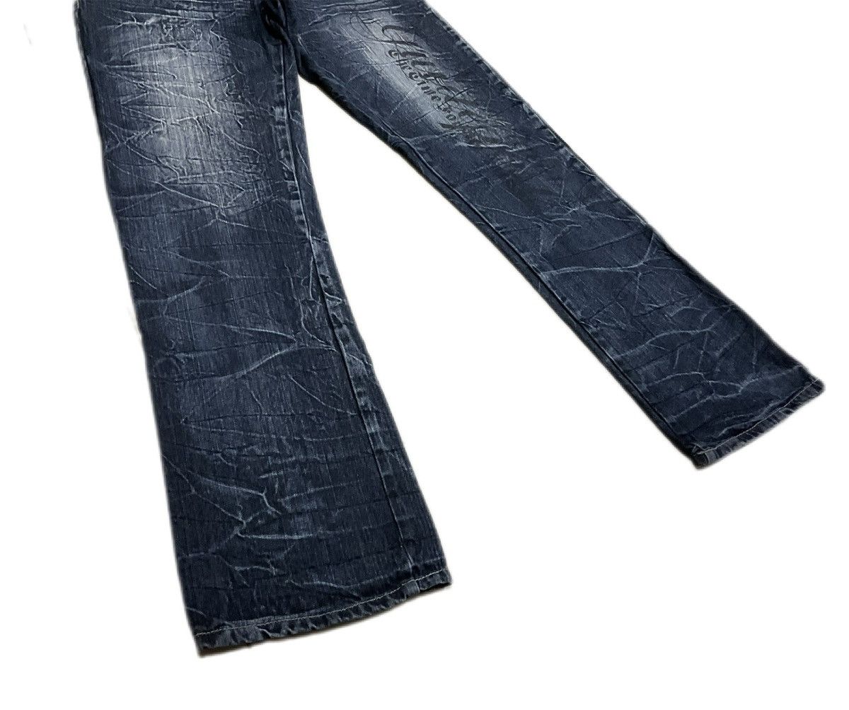 Hysteric Glamour × If Six Was Nine × Japanese Brand 🔥Sick Y2K Wild Life Poem Denim Skull Faded Clawmark Size US 30 / EU 46 - 3 Thumbnail