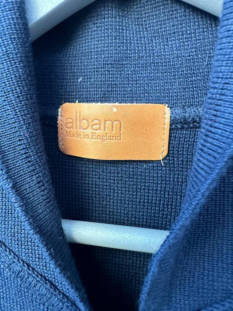 Albam × Black Label × Designer Albam Vest Gilet Sleevless Striped Sweater England Zip Size US M / EU 48-50 / 2 - 8 Thumbnail