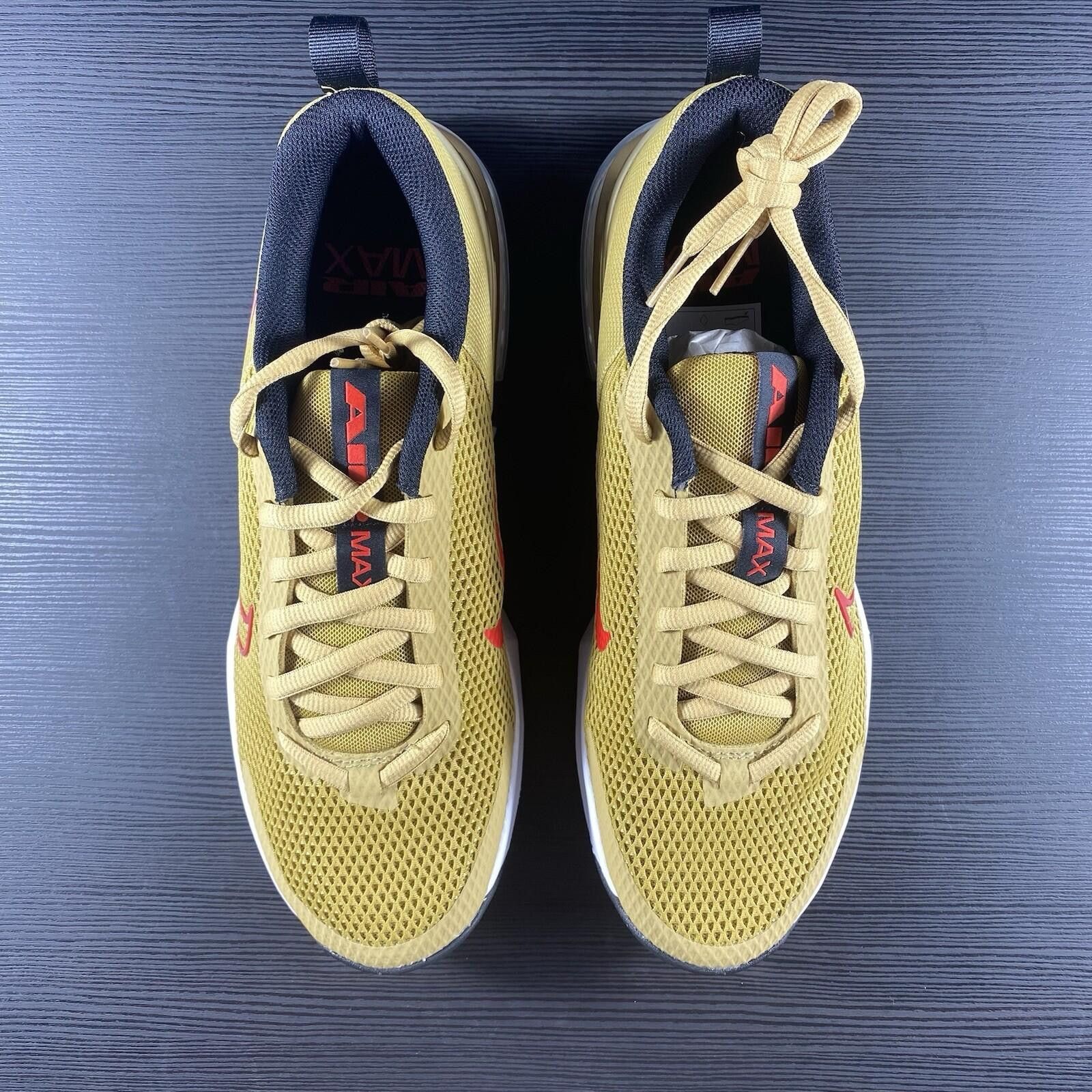 Nike UK 10.5 Nike Air Max Alpha Trainer 6 Gold & University Red🔥 Size US 11.5 / EU 44-45 - 3 Thumbnail