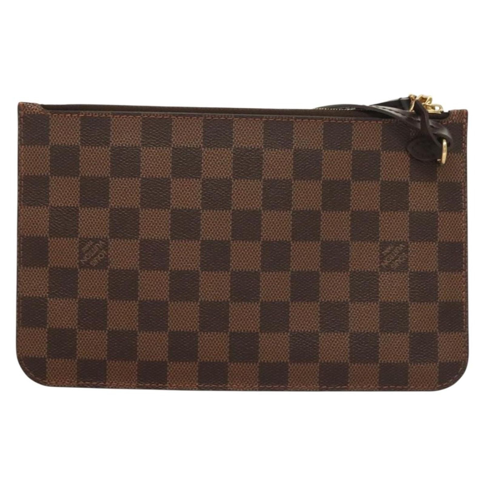 Louis Vuitton Brown Canvas Pochette Neverfull