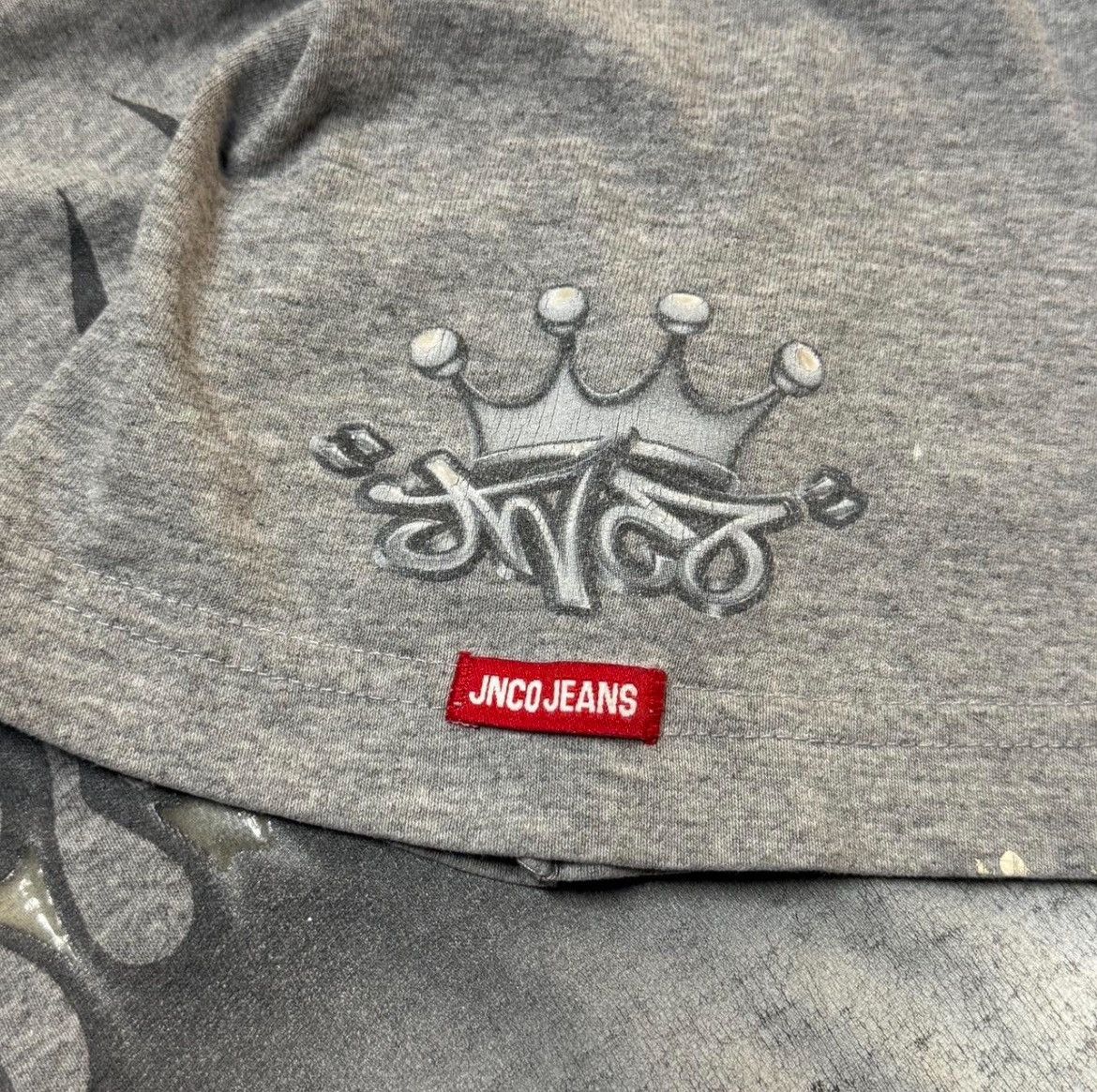 JNCO × Vintage vintage rare tribal skull wrap jnco tee Size US XL / EU 56 / 4 - 3 Thumbnail