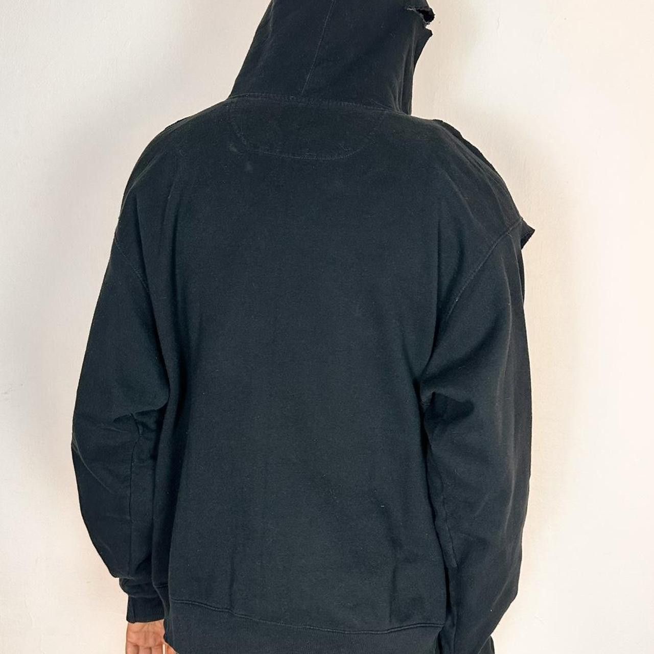 Other ASTROBOI* Champion Deconstructed Black Zip Up Hoodie _ XL Size US XL / EU 56 / 4 - 4 Thumbnail