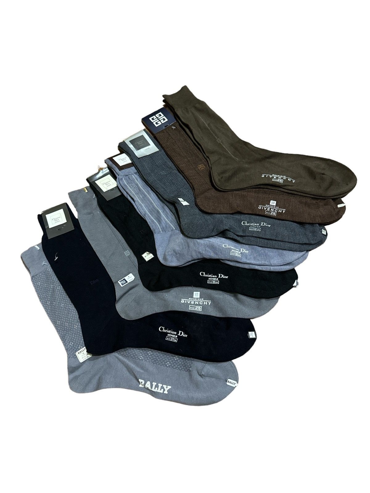Christian Dior Monsieur × Designer VARIOUS DESIGNER SOCKS NEW Size ONE SIZE - 1 Thumbnail