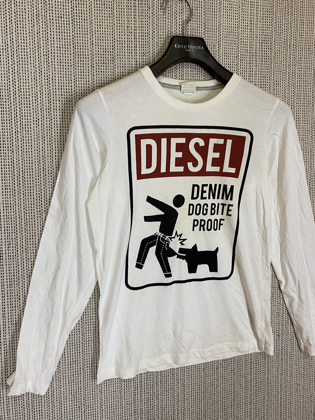 Diesel × Japanese Brand ‼️DIESEL DENIM DOG BITE PROOF TSHIRT LONGSLEEVE‼️ Size M / US 6-8 / IT 42-44 - 2 Thumbnail