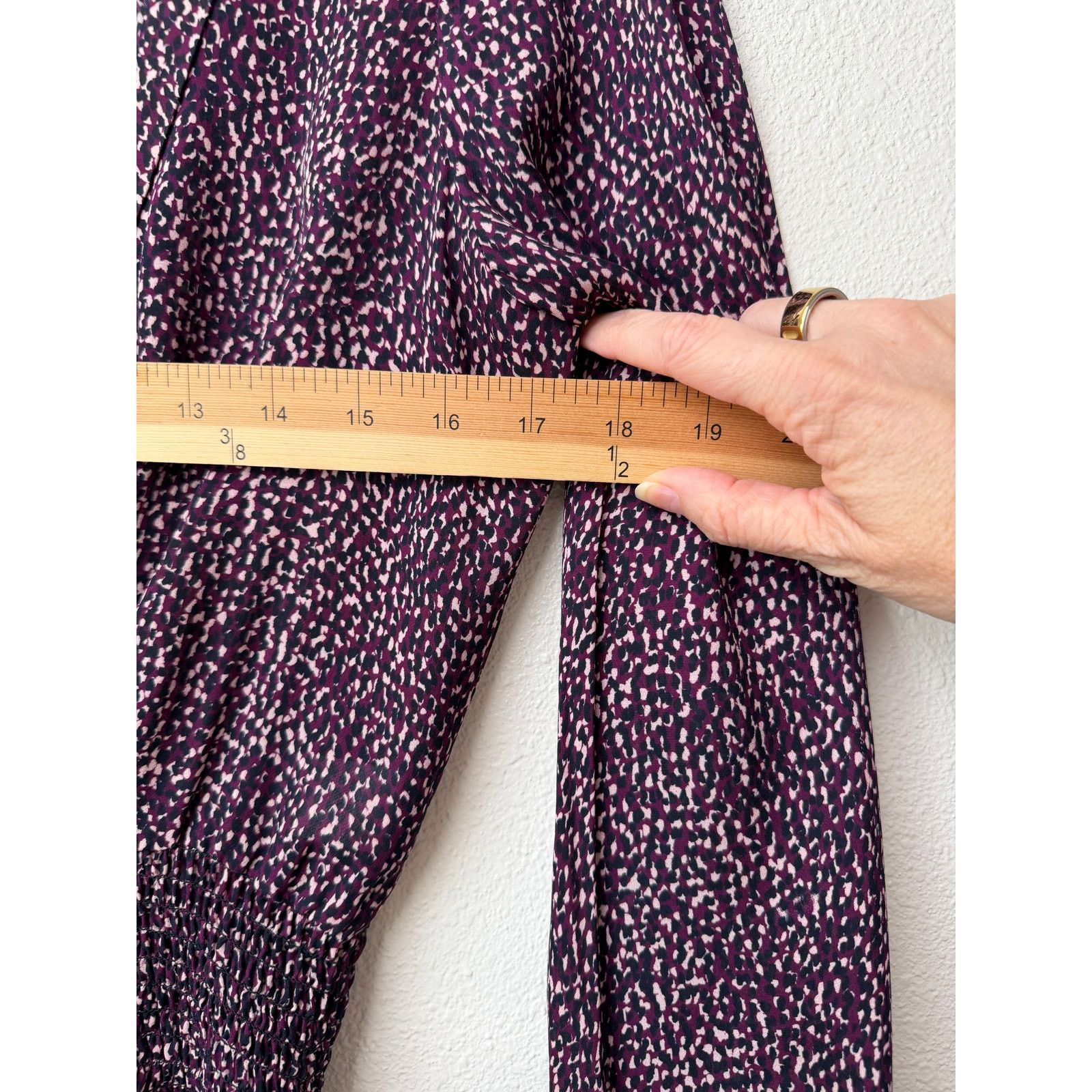 Parker Parker Matilda Funfetti Silk Blouse Women XS Purple Size XS / US 0-2 / IT 36-38 - 12 Thumbnail