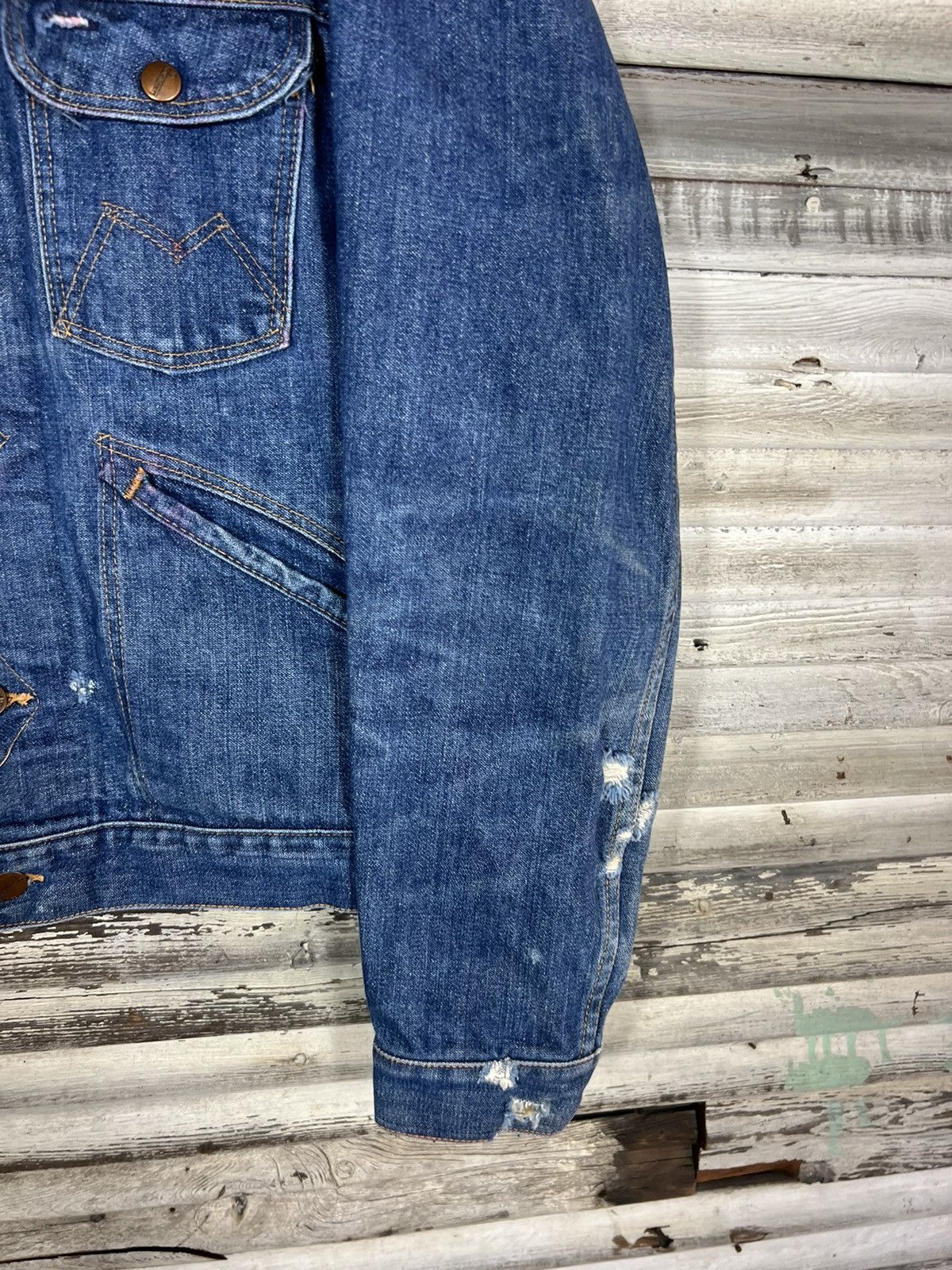 Vintage VTG Maverick Jacket Mens 42 Blue Bell Denim Jacket Size US M / EU 48-50 / 2 - 3 Thumbnail