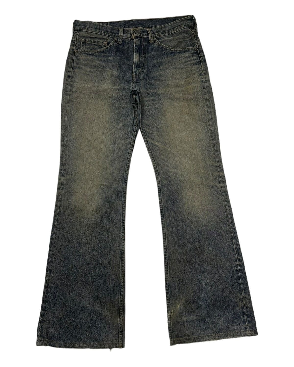 If Six Was Nine × Levi's 🔥VTG LEVIS 517 FLARE RUSTY DISTRESSED DENIM FLARED JEANS Size US 32 / EU 48 - 5 Thumbnail