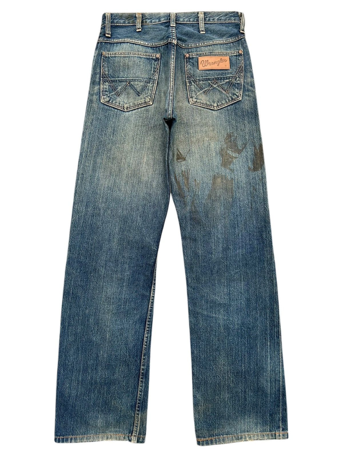 Kapital Vintage Wrangler Blue Bell Selvedge Distressed Denim Jeans Size US 29 - 2 Thumbnail