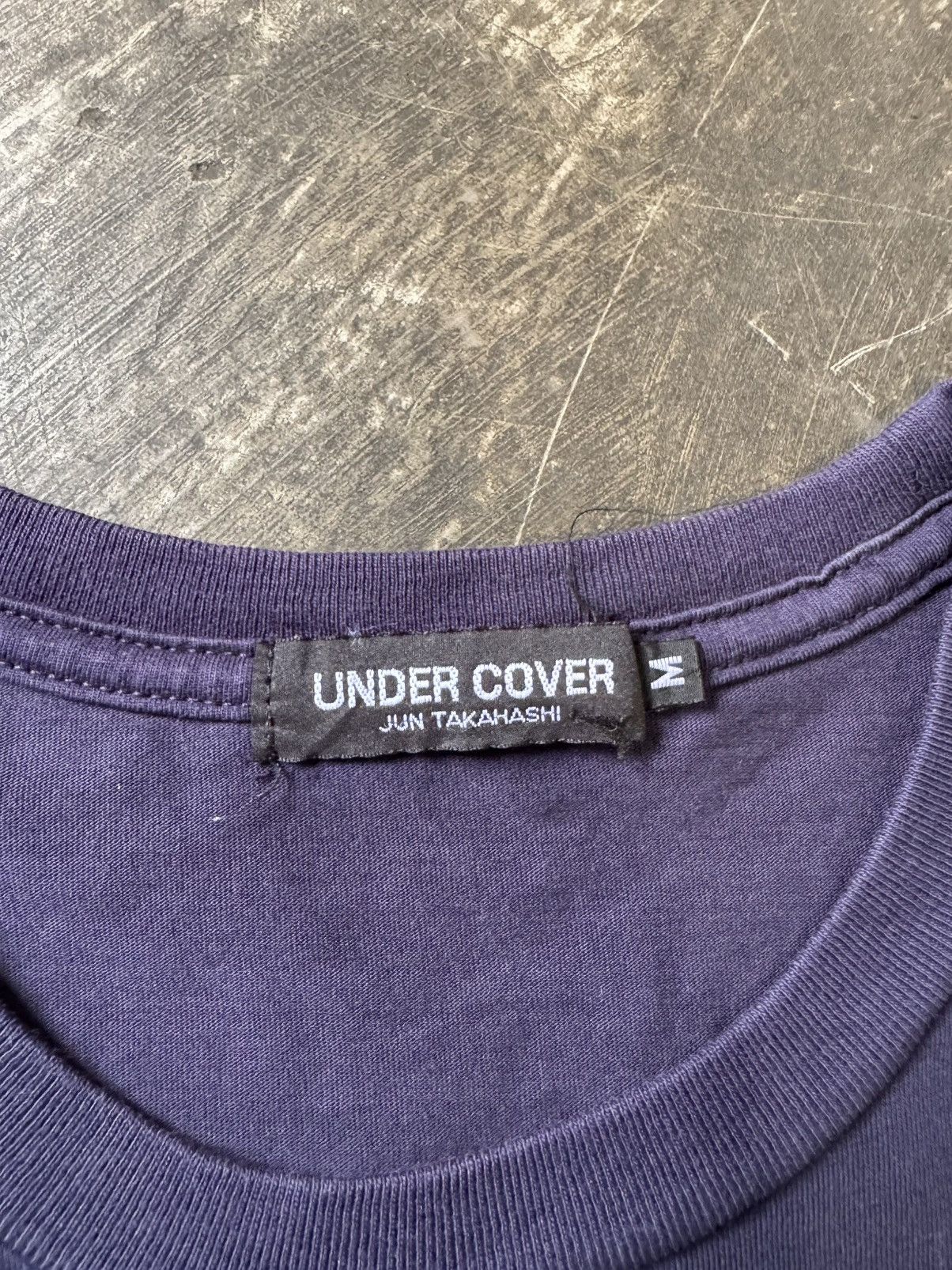 Undercover UNDERCOVER U LOGO NAVY T SHIRT Size US M / EU 48-50 / 2 - 5 Thumbnail