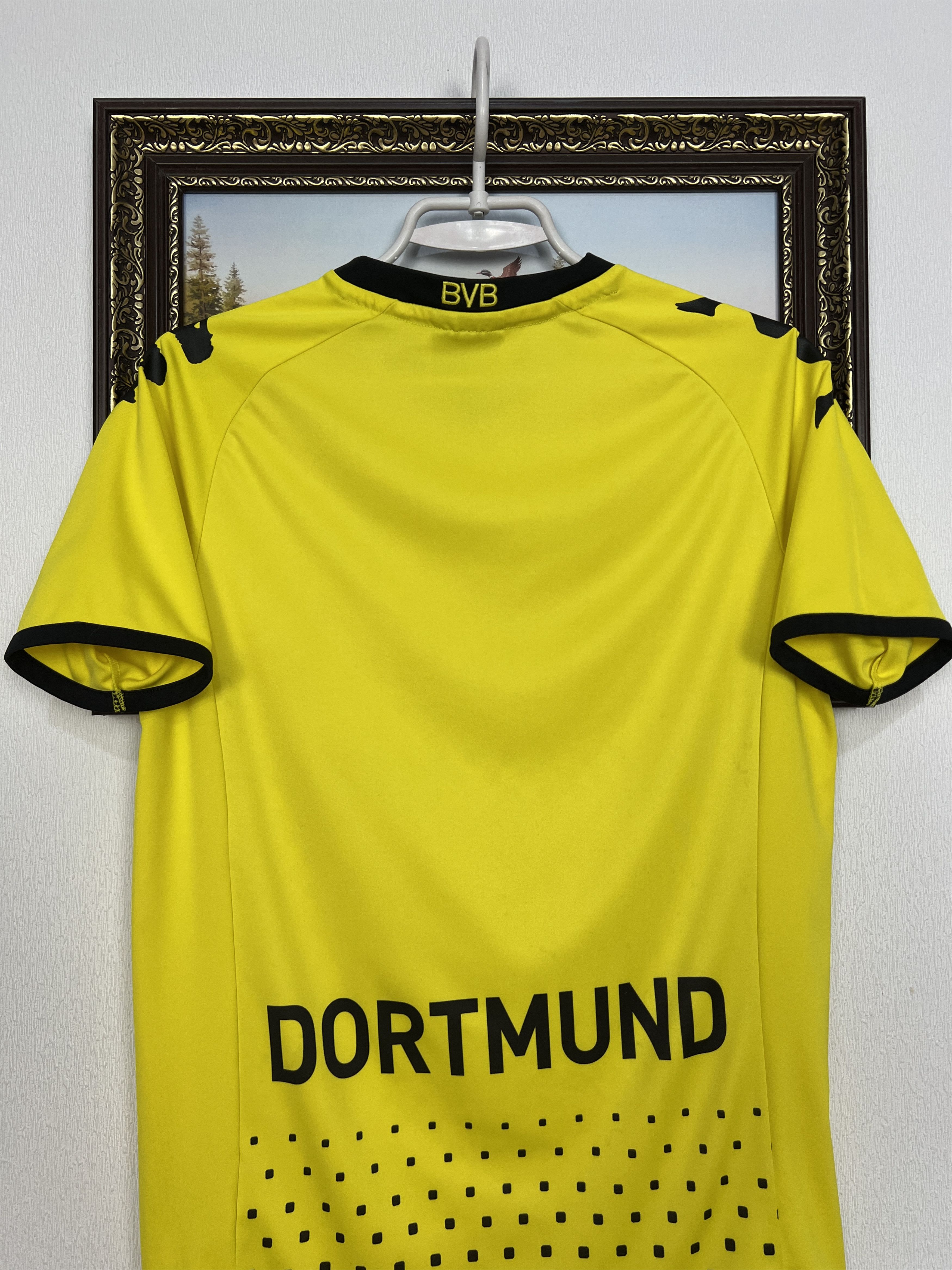 Kappa Borussia Dortmund football shirt Soccer Jersey Trikot BoysXL Size US XXS / EU 40 - 8 Thumbnail