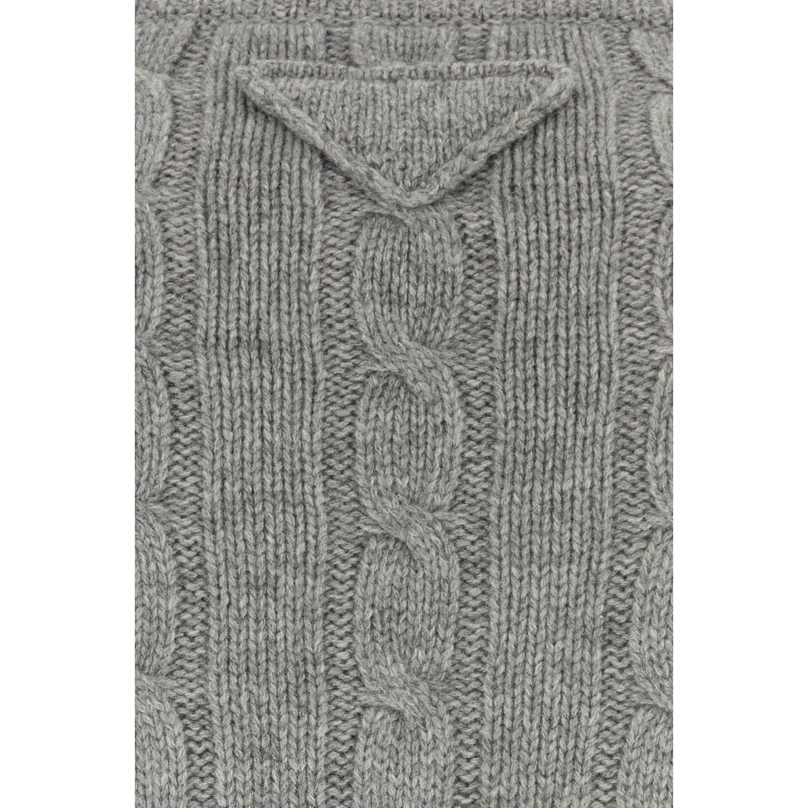 Prada PRADA Gray Cashmere Sweater New & Authentic (Men's size:50;) Size US M / EU 48-50 / 2 - 3 Thumbnail