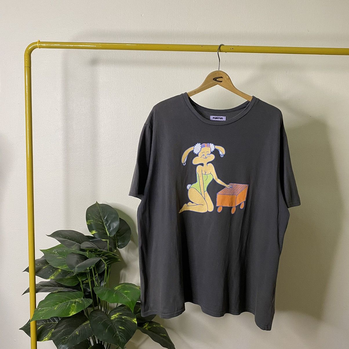 Japanese Brand Punyus Sexy Rabbit Tee Made in Japan Size US XL / EU 56 / 4 - 1 Thumbnail