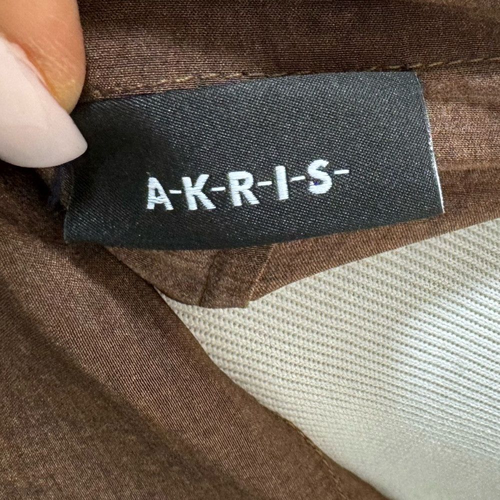 Akris Akris Masonite Print Mulberry Silk Long Tunic Blouse / Mini Size S / US 4 / IT 40 - 6 Thumbnail
