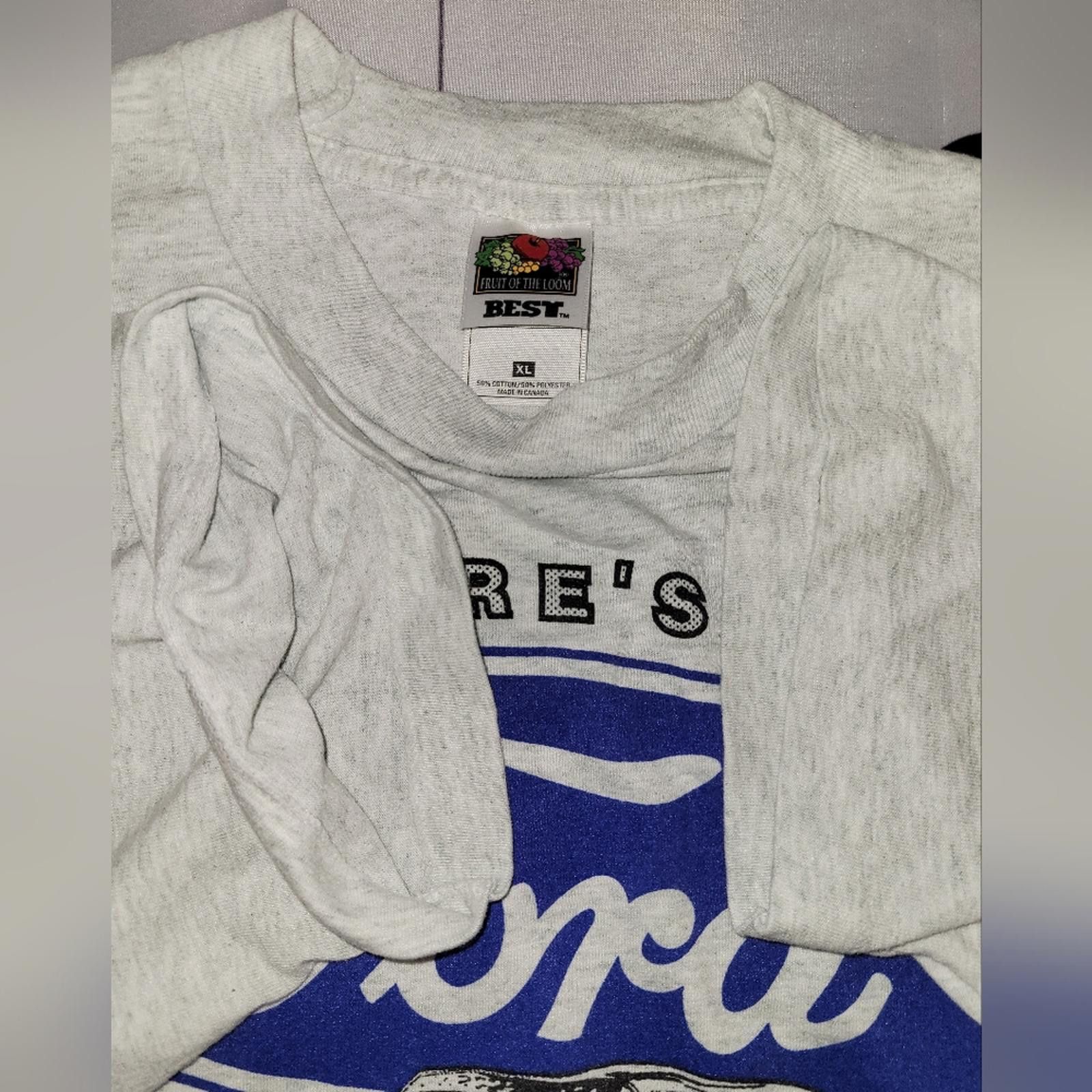 Fruit Of The Loom Vintage Ford Tee Men's Single Stitch Fruity Tag Extra Large Size US XL / EU 56 / 4 - 2 Thumbnail