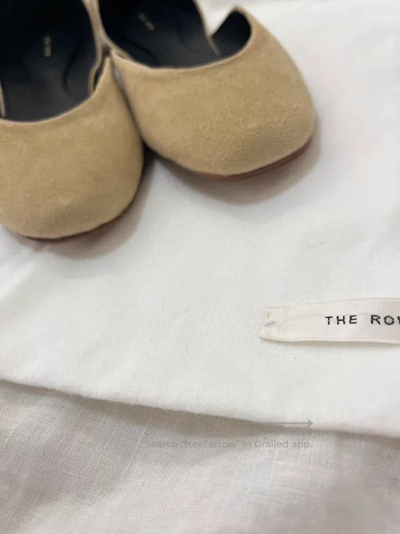 The Row The Row Suede Kidskin Ballet Flats Size US 5.5 / IT 35.5 - 4 Thumbnail