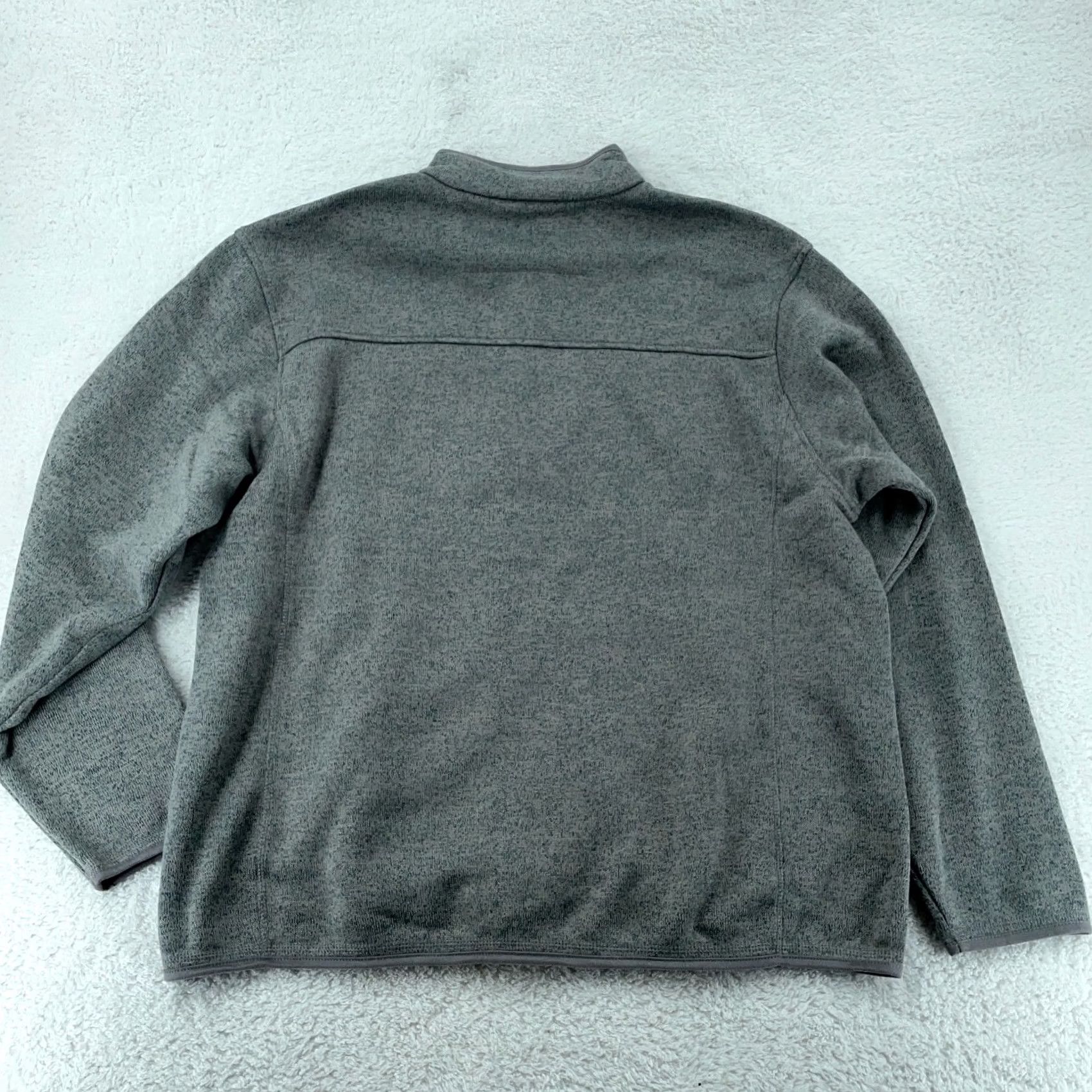 Vintage Orton Brothers Jacket Mens 2XL Gray Heather Fleece L/S Full Zip Shirt Jacket Mens 2XL Gray Size US XXL / EU 58 / 5 - 6 Thumbnail
