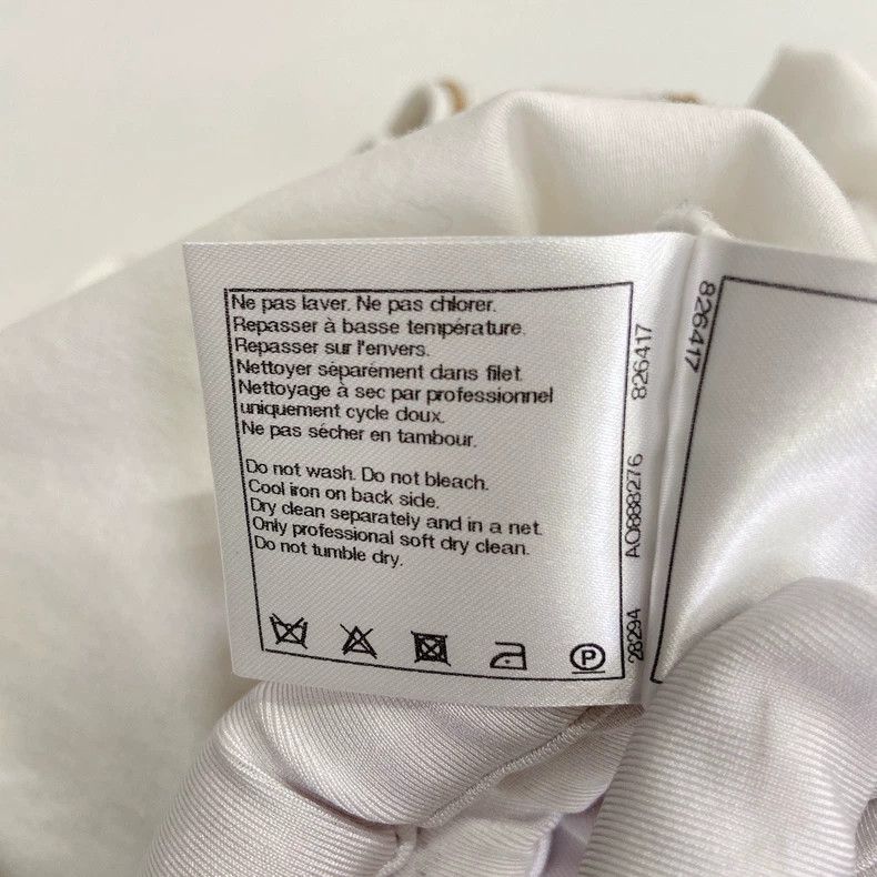 Chanel Chanel White sleeveless top Size XS / US 0-2 / IT 36-38 - 8 Thumbnail
