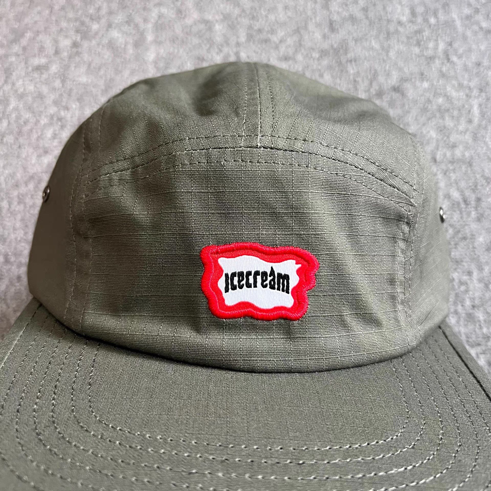 Billionaire Boys Club BBC ICECREAM Embroidered Flat Brim 5-Panel Cap Q7 Size ONE SIZE - 1 Thumbnail