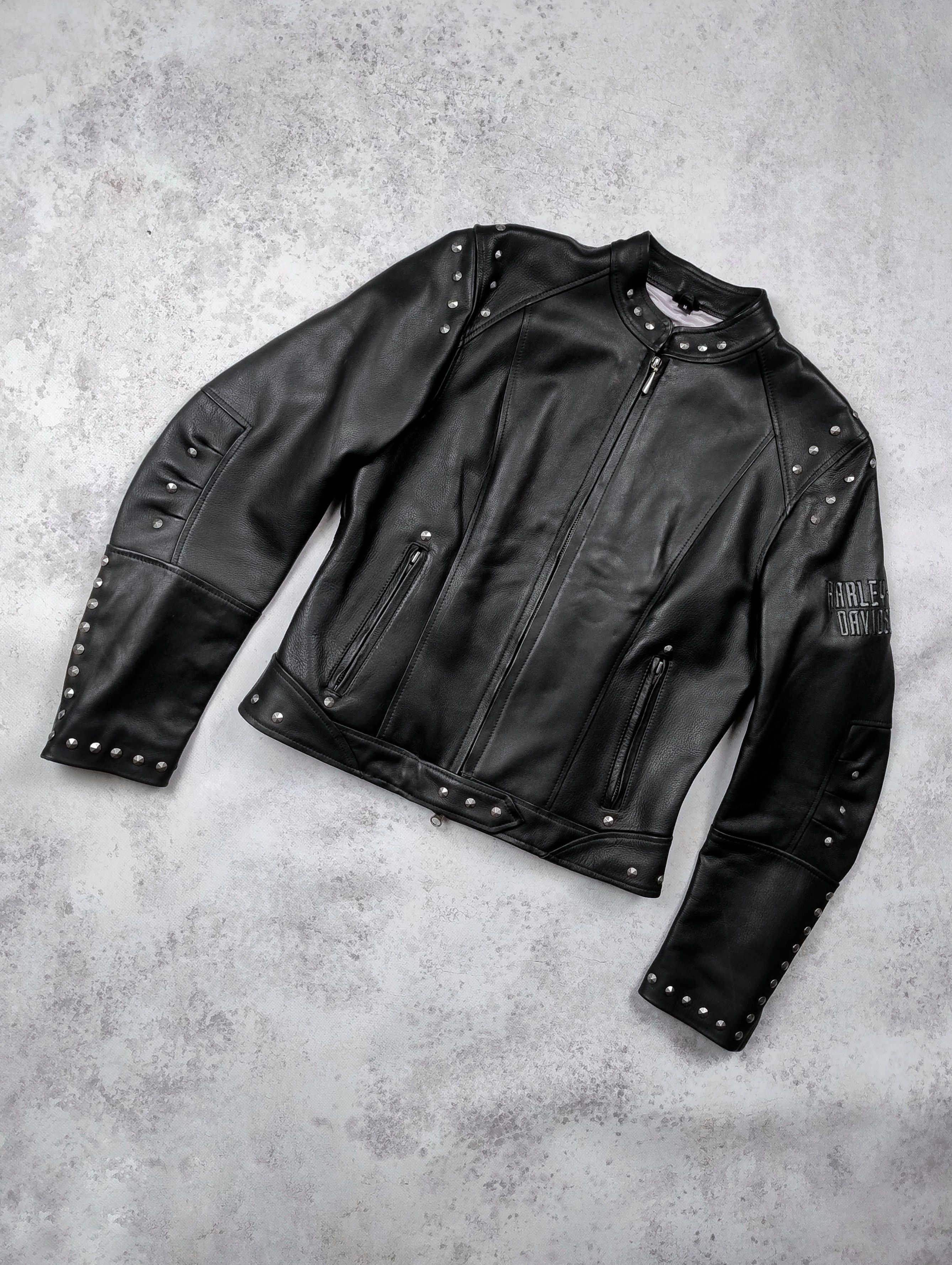 Harley Davidson Harley-Davidson leather jacket moto rising phoenix vintage M Size M / US 6-8 / IT 42-44 - 2 Thumbnail