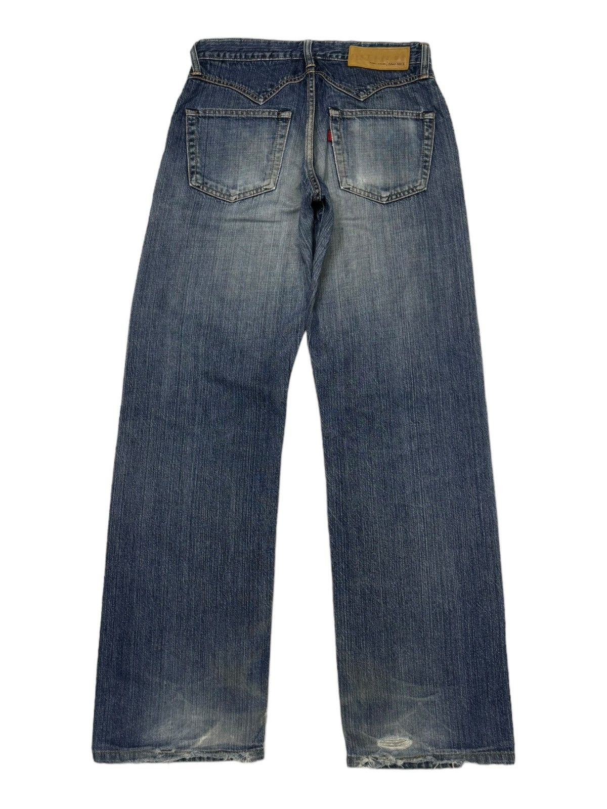 Edwin 🔥EDWIN 503s W-SWELL STITCHED BAGGY DENIM JEANS Size US 30 / EU 46 - 4 Thumbnail