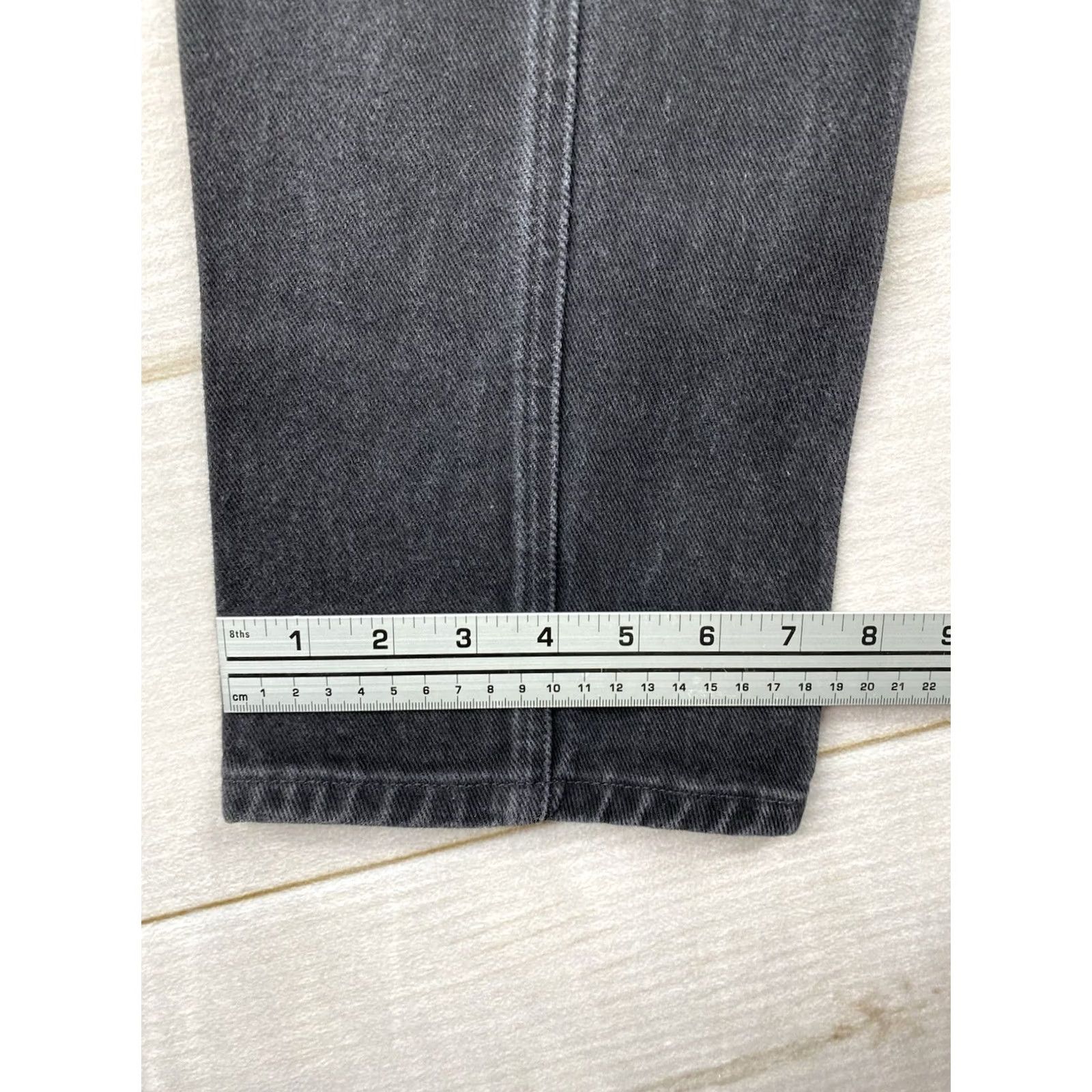 Vintage Vtg Rockies Jeans Womens 26/3 Black Rivets Bareback Riding High Rise Cowgirl 90s Size 26" / US 2 / IT 38 - 5 Thumbnail
