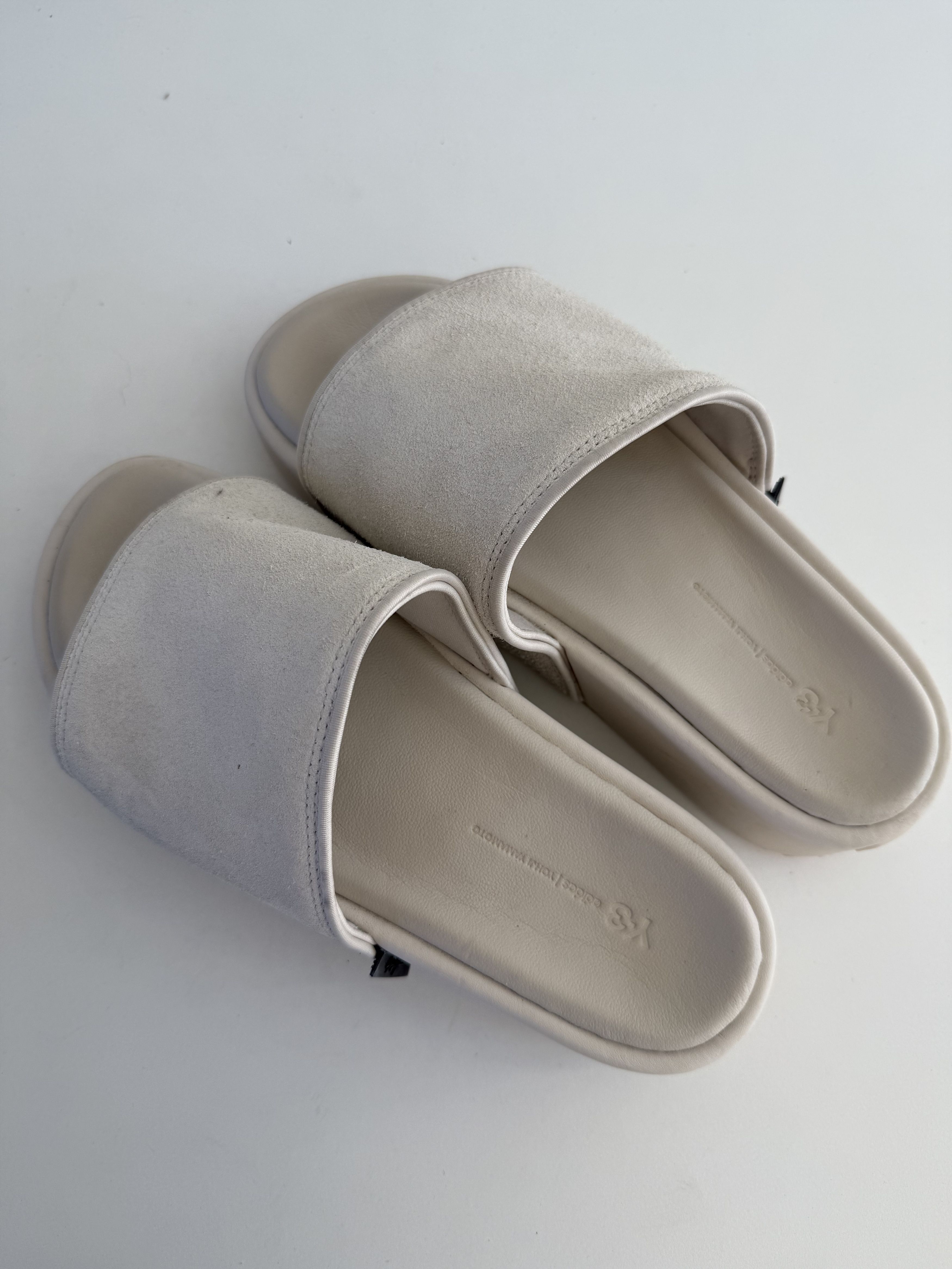 Yohji Yamamoto Y-3 adidas Off-White Beige Sandals / Slip-ons Size US 9 / EU 42 - 7 Thumbnail
