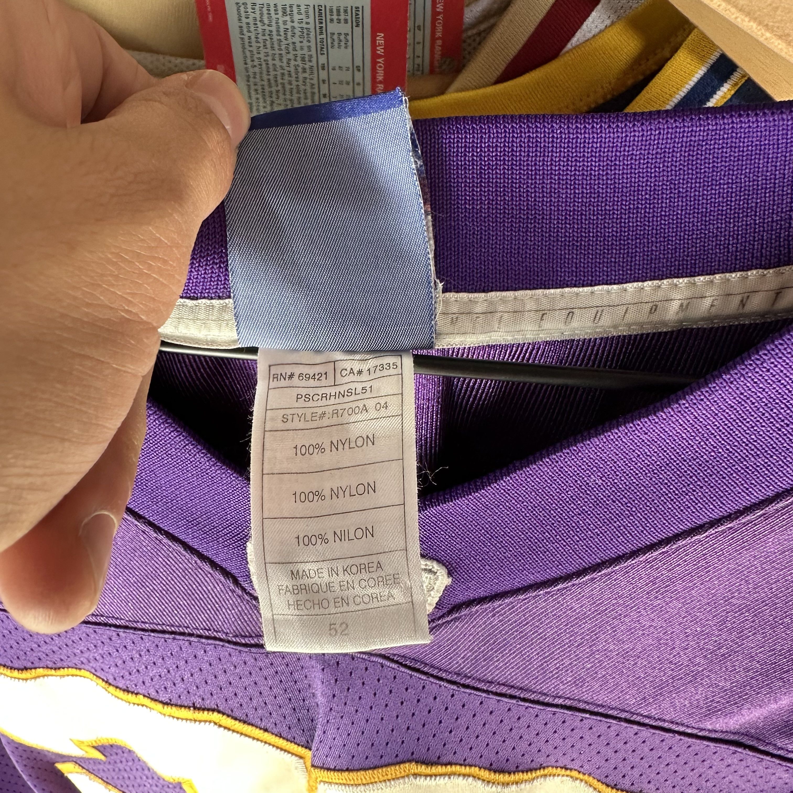 Reebok Minnesota Vikings Reebok Michael Bennett Jersey Mens 52 Size US XXL / EU 58 / 5 - 11 Thumbnail