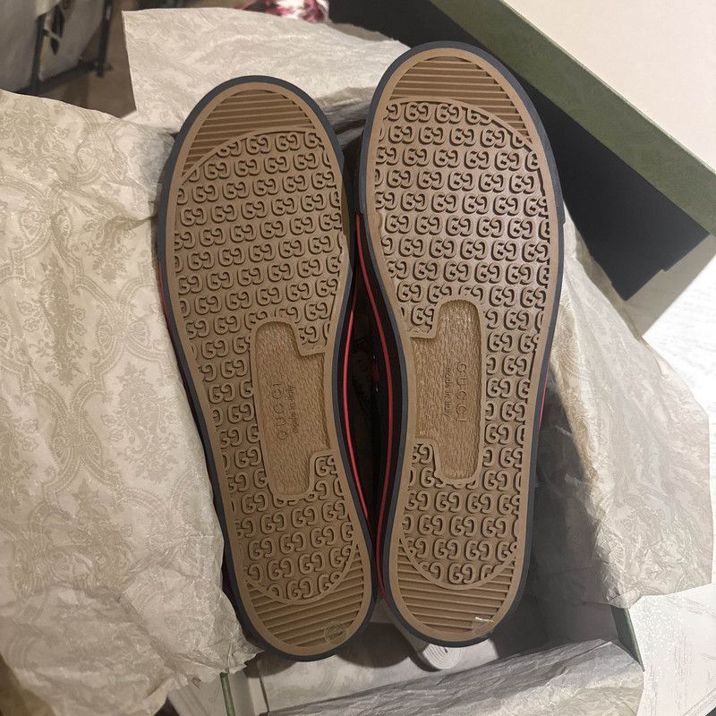 Gucci Gucci Tennis 1977 Logo Fashion Sneakers - Size US 13 / EU 46 - 4 Thumbnail