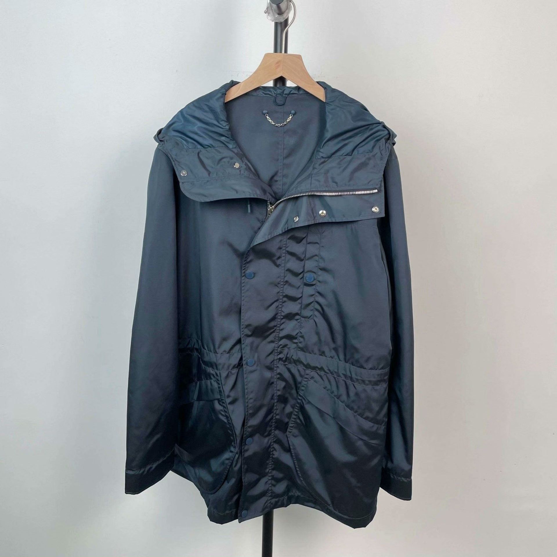 Louis Vuitton Louis Vuitton Polyester Blue Light Jacket M Men Size US M / EU 48-50 / 2 - 1 Thumbnail