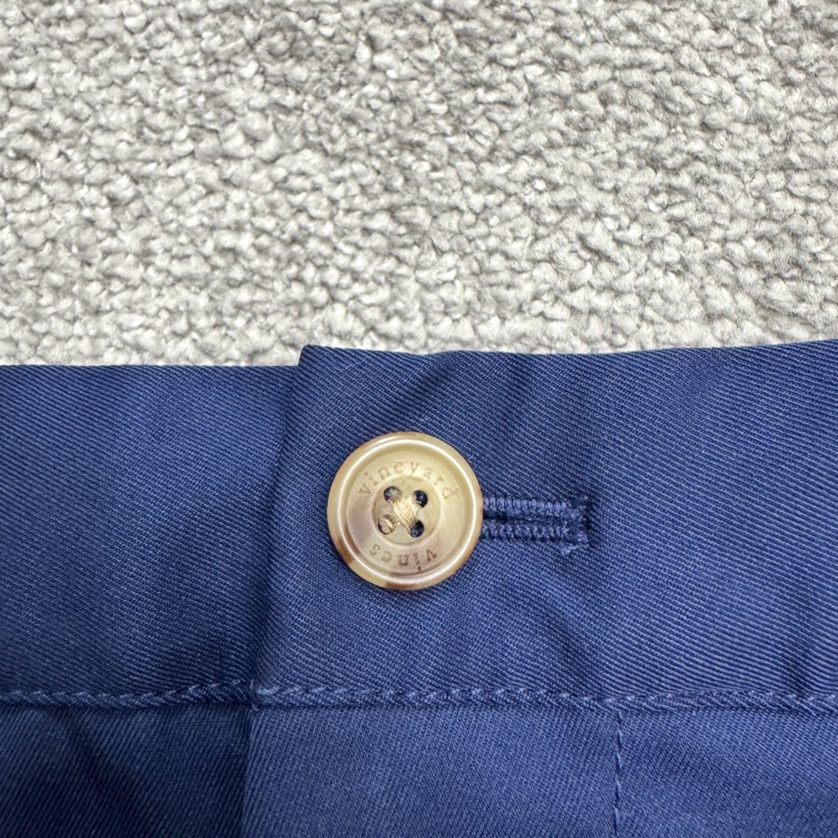 Vineyard Vines Vineyard Vines Chino Pants Mens 32x32 Navy Blue Regular Straight City Preppy Classic Size US 32 / EU 48 - 4 Thumbnail