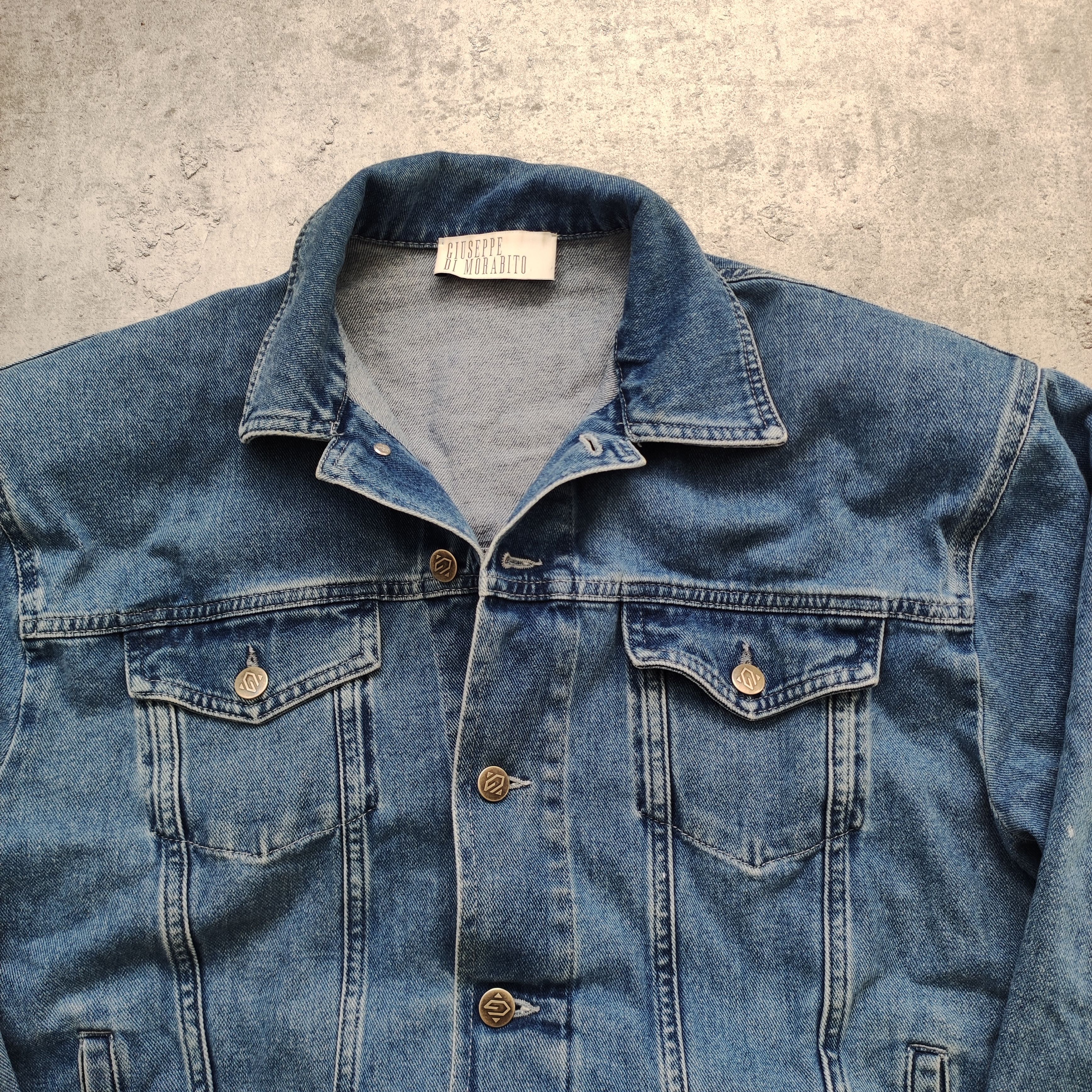 Other Giuseppe Di Morabito Classic Luxury Boxy Denim Jacket Size US M / EU 48-50 / 2 - 4 Thumbnail