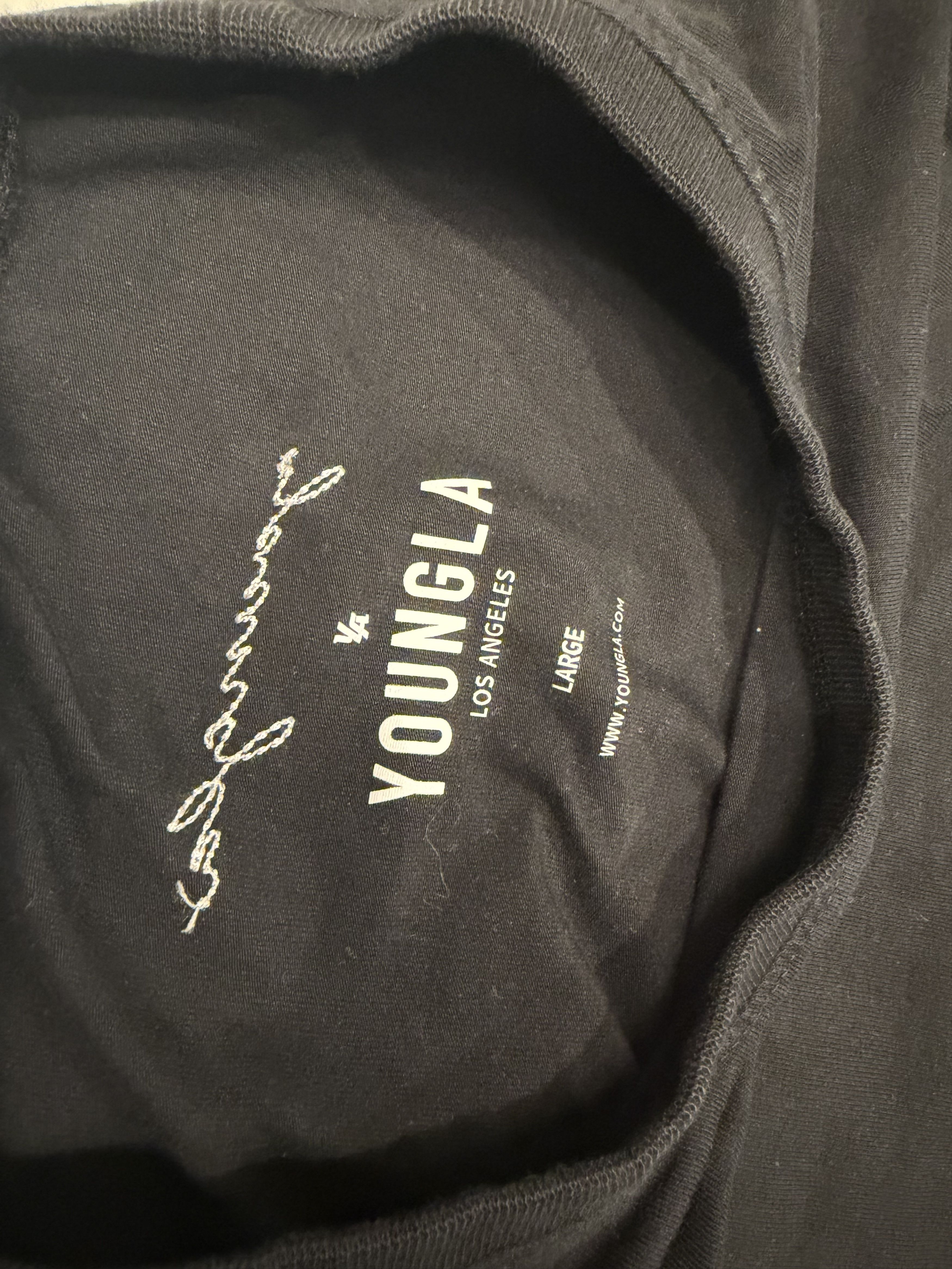 YoungLA Mens Large Fitted Tee shirt Size US L / EU 52-54 / 3 - 2 Thumbnail