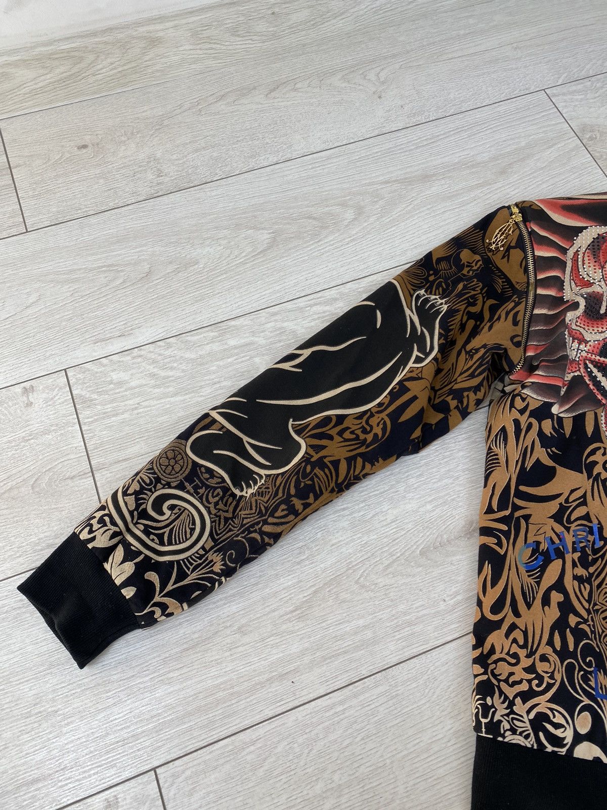 Christian Audigier × Japanese Brand Christian Audiger Y2k zip-hoodie size M Size US M / EU 48-50 / 2 - 18 Thumbnail