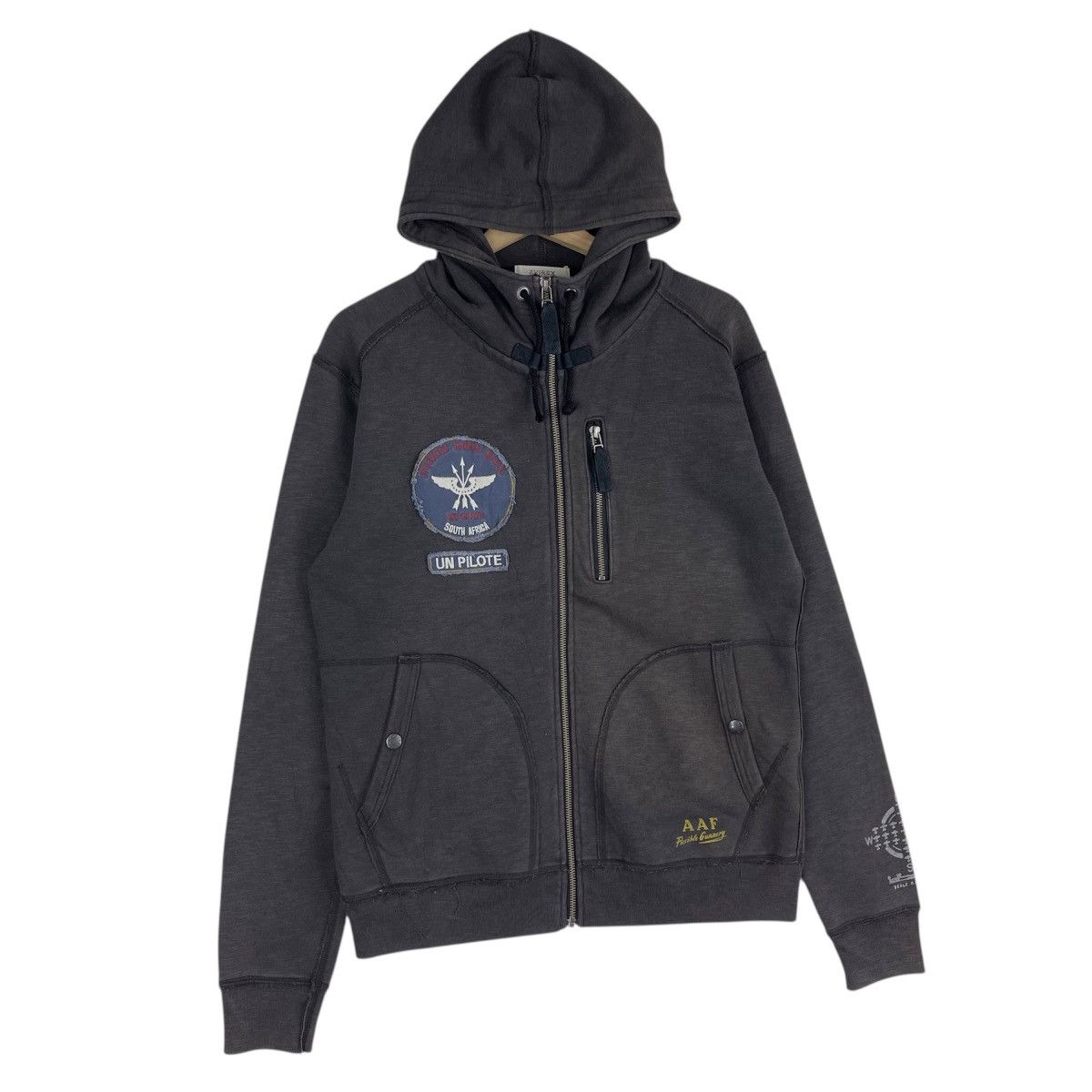 Avirex × Vintage Avirex Pilote Aero Mail Hoodie Size US M / EU 48-50 / 2 - 7 Thumbnail