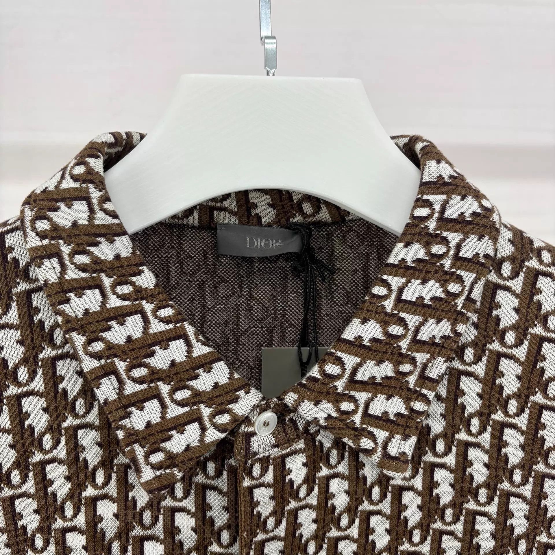 Dior Dior All-Over Logo Long-Sleeve Shirt XL New with Tags Size XL / US 12-14 / IT 48-50 - 3 Thumbnail
