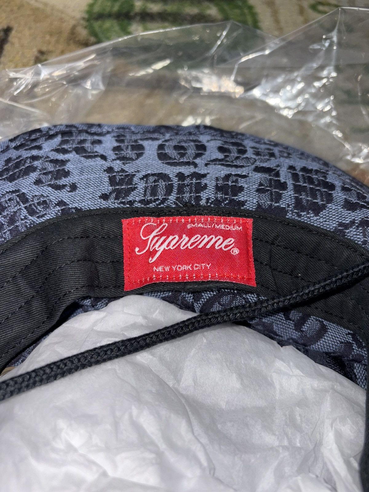 Supreme Supreme Cities Jacquard Boonie Bucket Hat (SMALL/MEDIUM) Size ONE SIZE - 4 Thumbnail