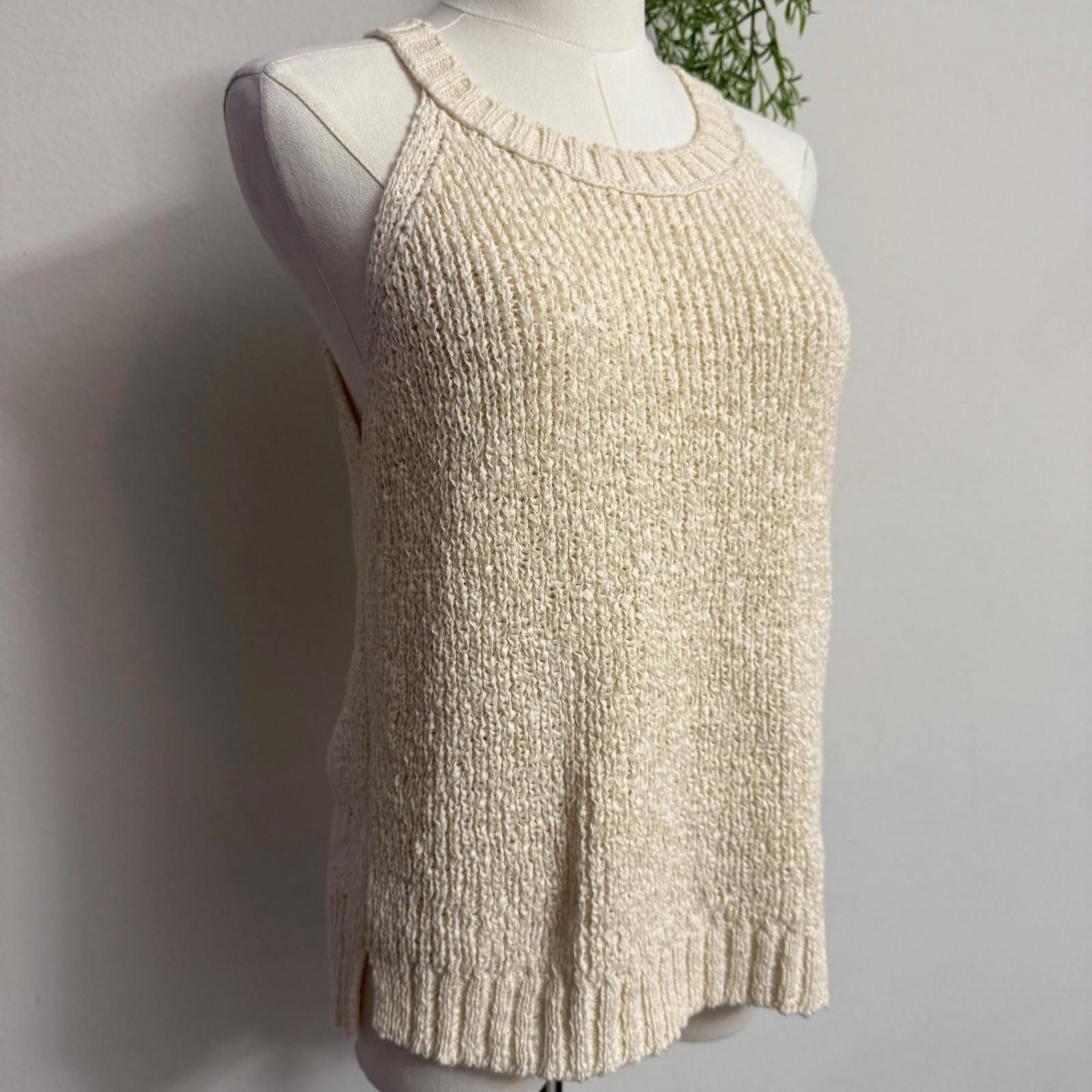 J.Crew J.Crew Sweater Tank Textured Boho Indie Medium Size M / US 6-8 / IT 42-44 - 1 Thumbnail